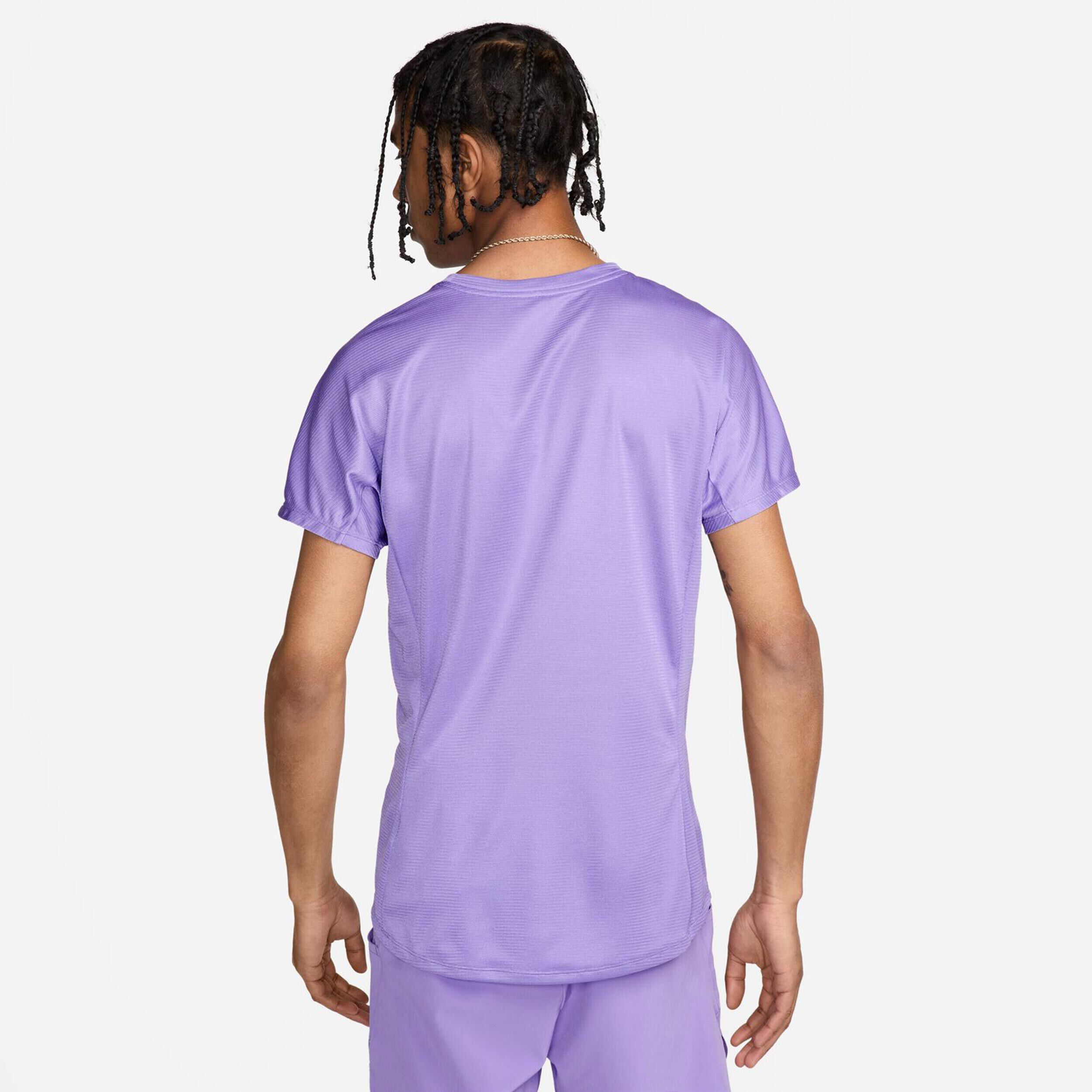 Nike Dri-Fit RAFA Challenger T-Shirt Men Violet | Tennis-Point