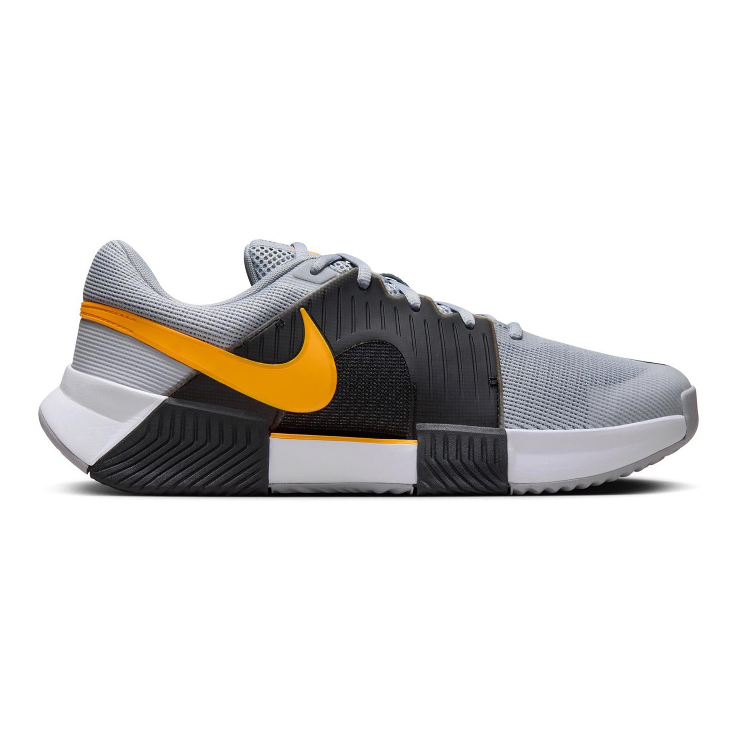 Zoom GP Challenge 1 Clay Court Shoe Men Grey Orange