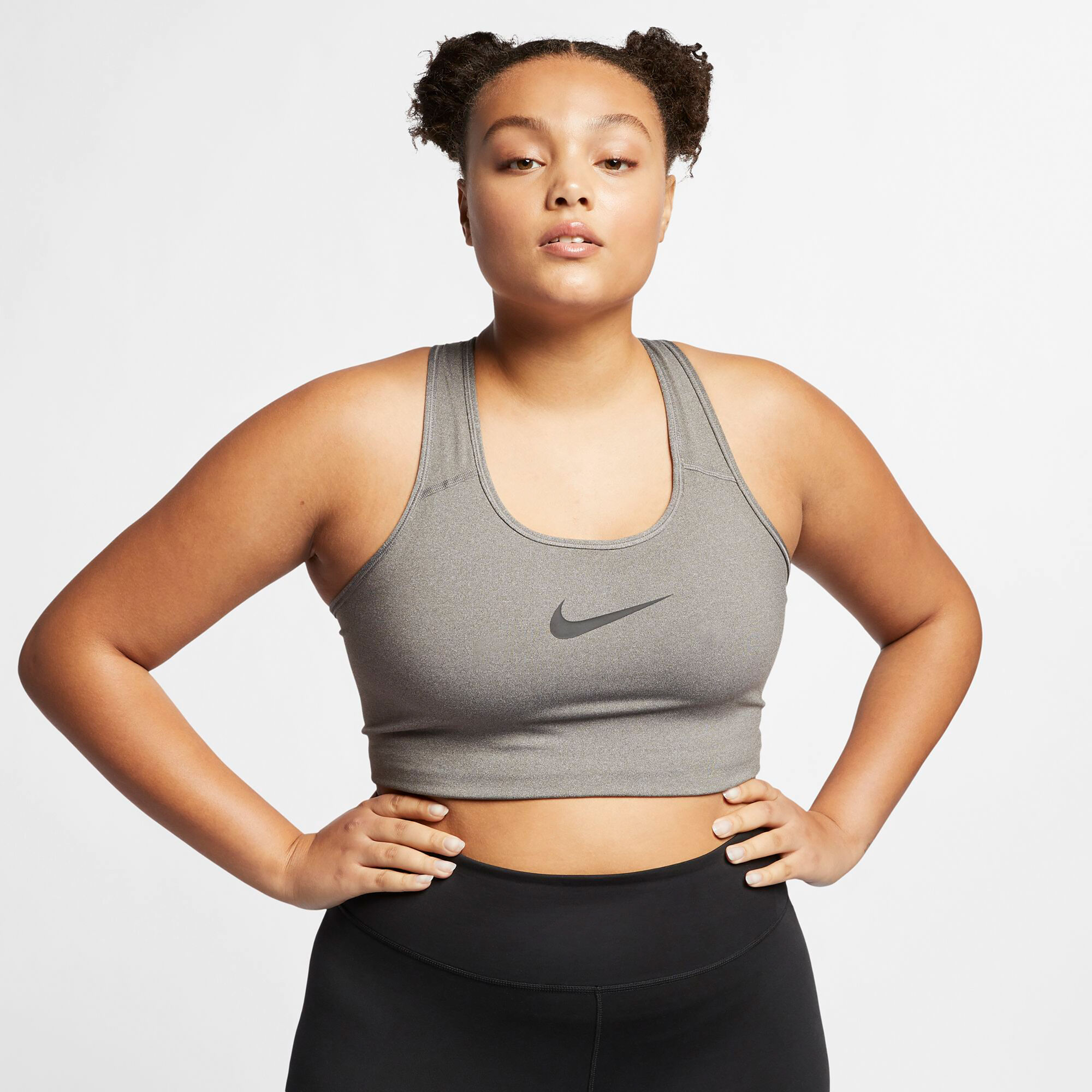 online | Tennis-Point buy Nike Plus Size Sports Bras Women - Dark Grey ...