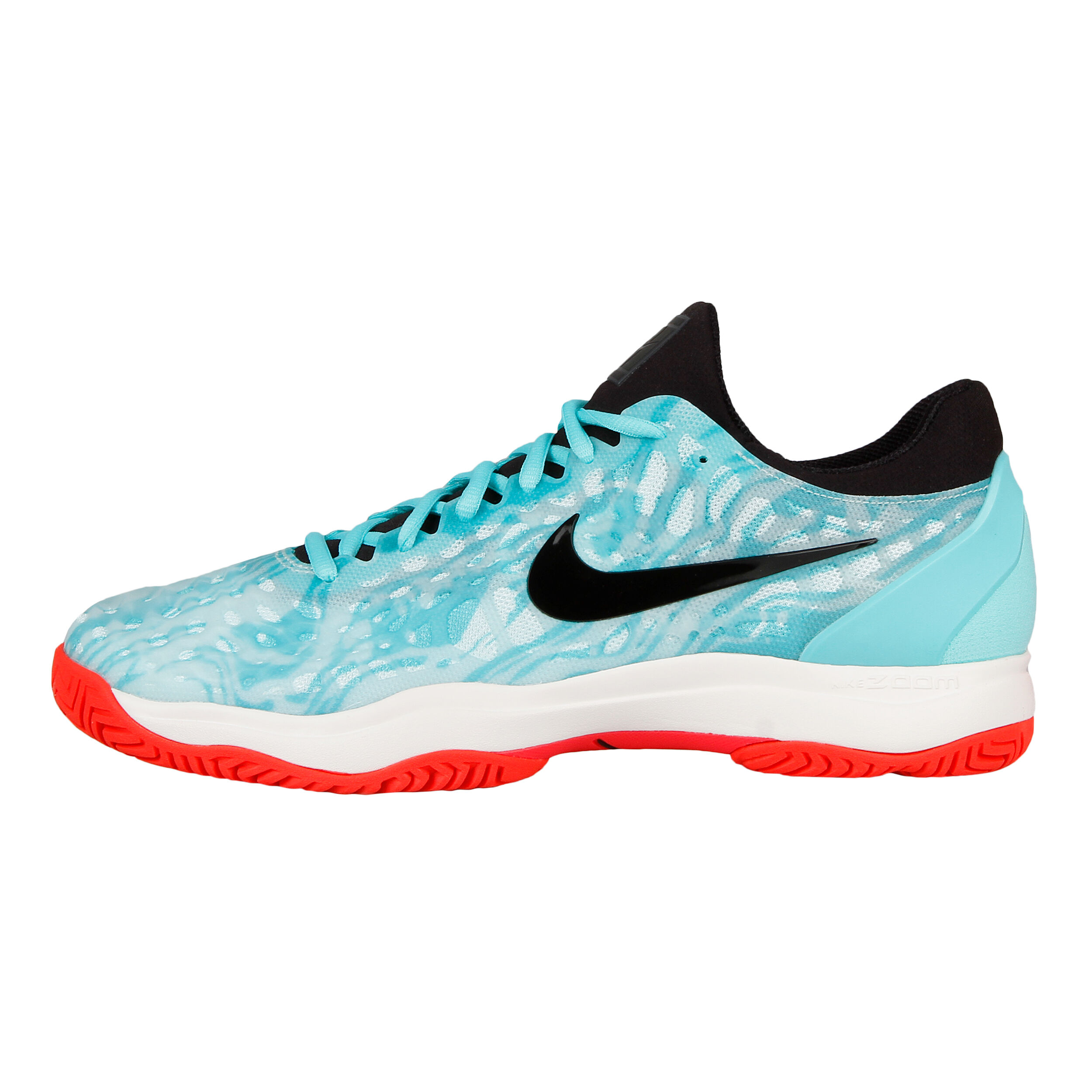 Zoom Cage 3 All Court Shoe Men Light Blue Black