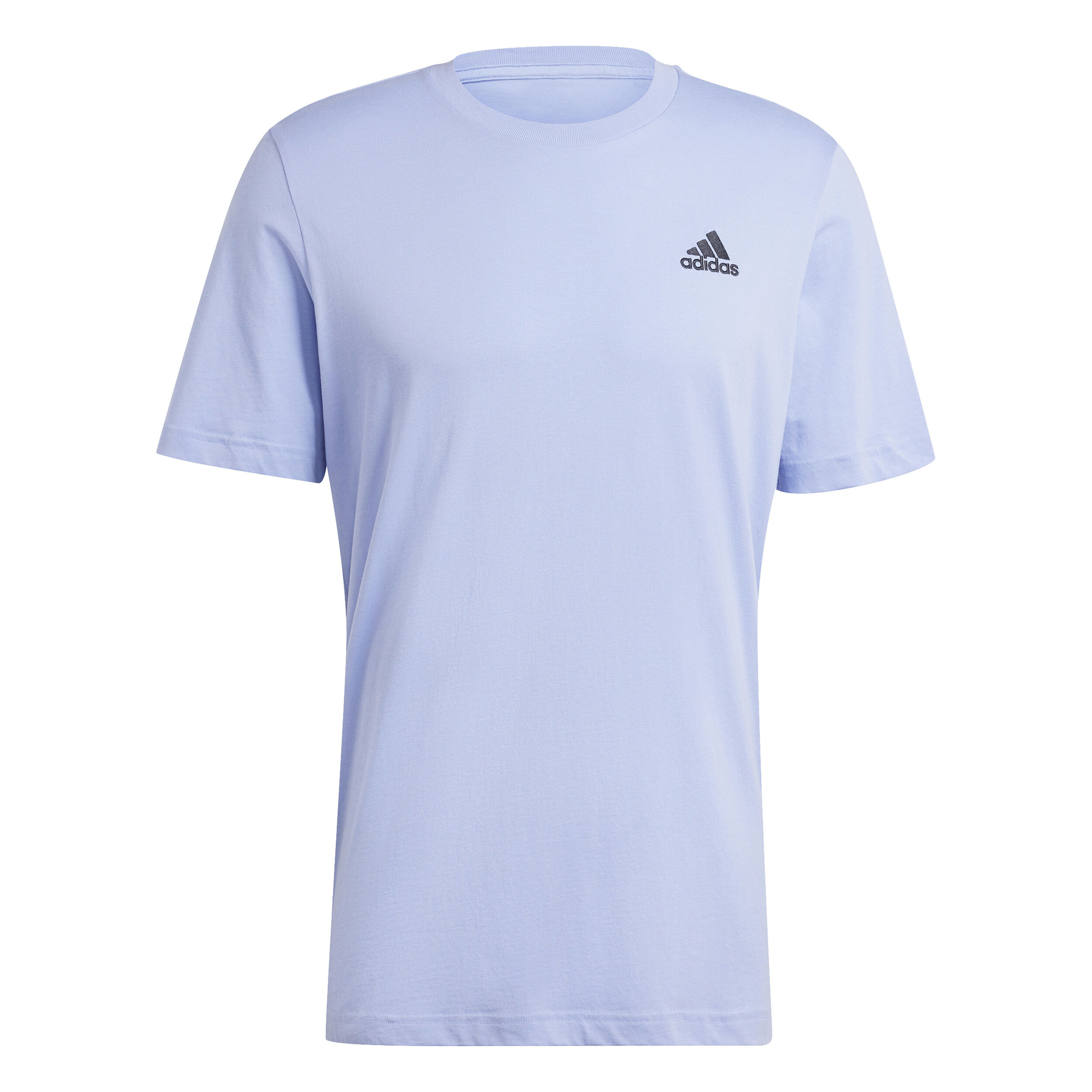 Single Jersey T Shirt Men Light Blue