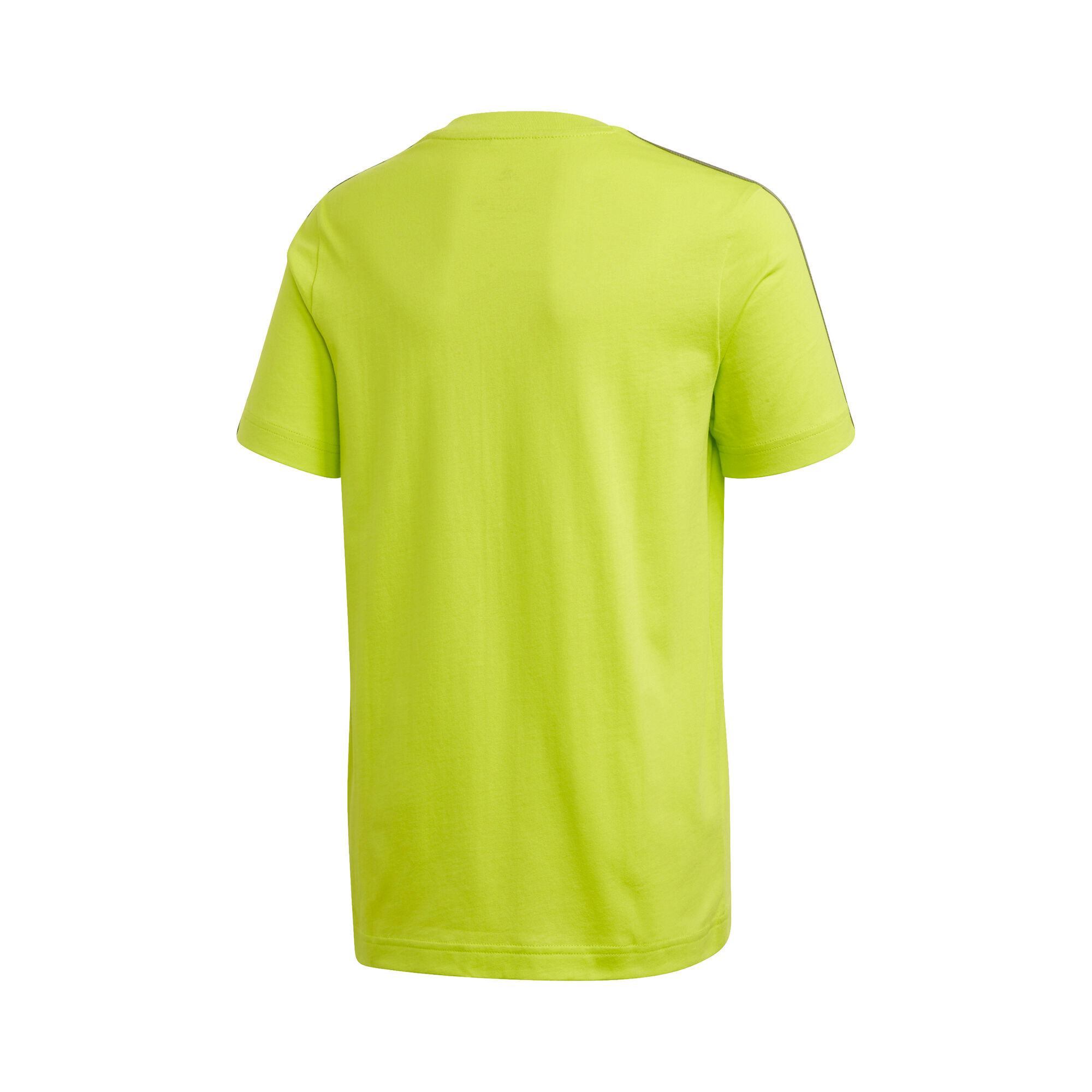 buy adidas Essentials 3-Stripes T-Shirt Boys - Neon Green, Grey online ...