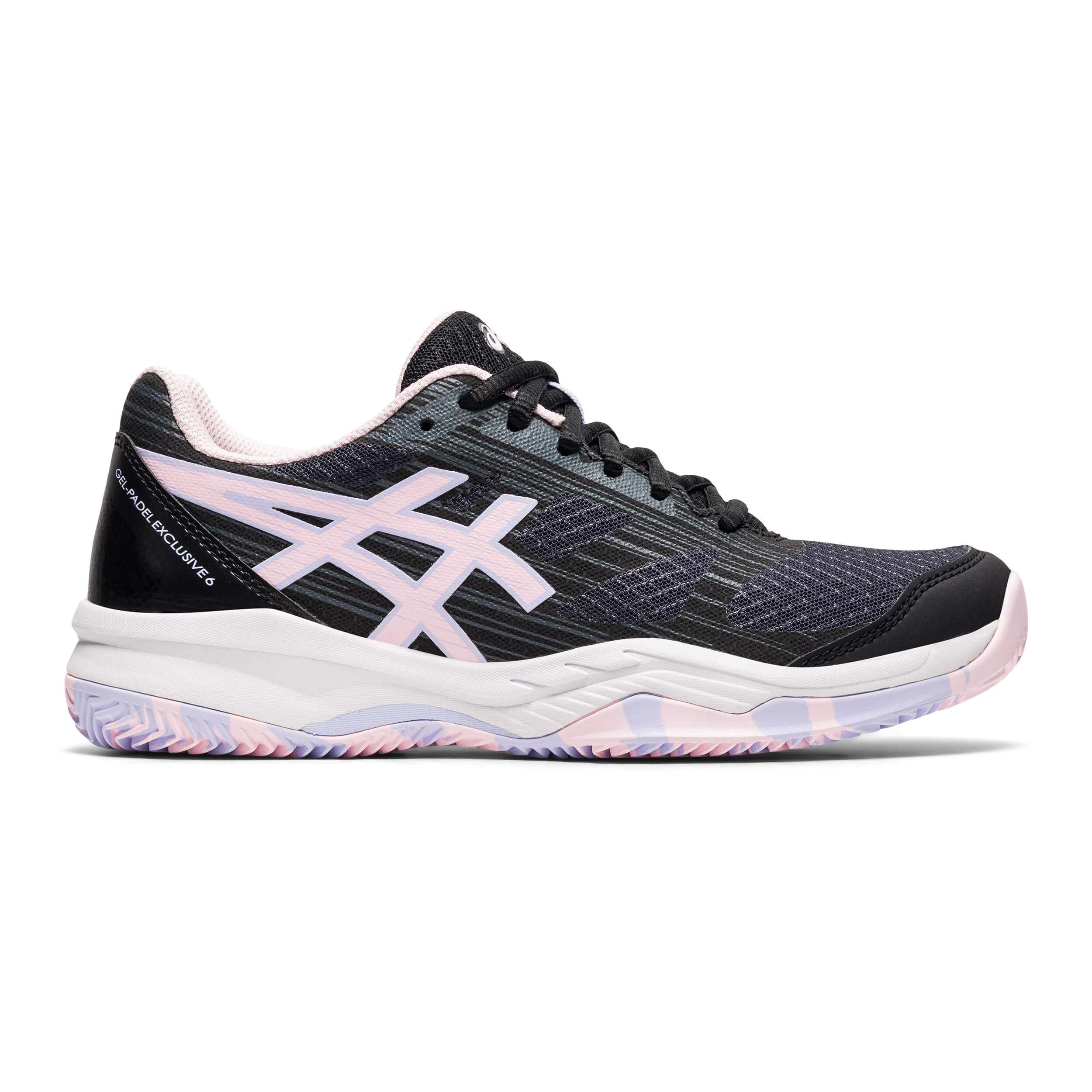 Asics padel negras store