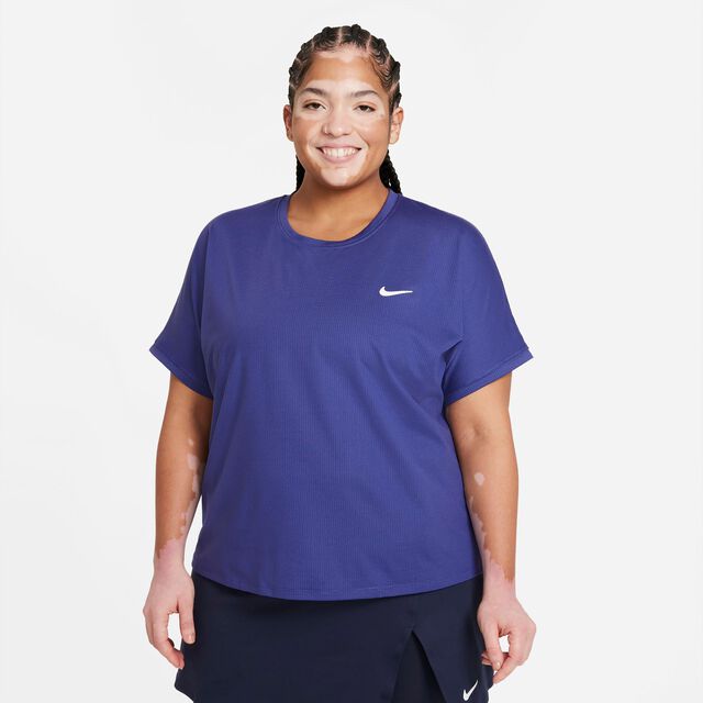 buy Nike Dri-Fit Victory Plus Size T-Shirt Women - Violet online ...