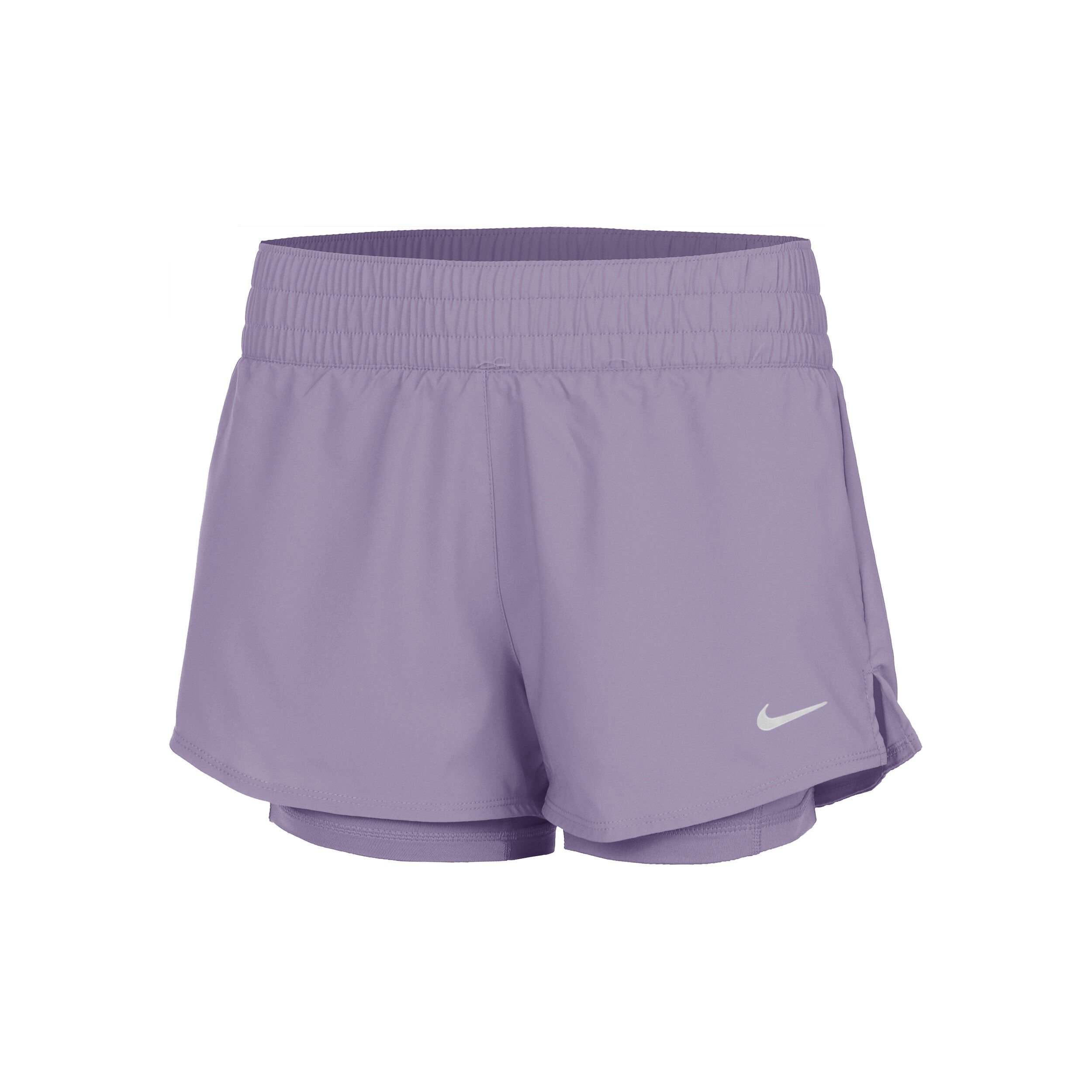 Buy Nike Dri Fit Mid Rise 3in 2in1 Shorts Women Lilac online Tennis Point UK