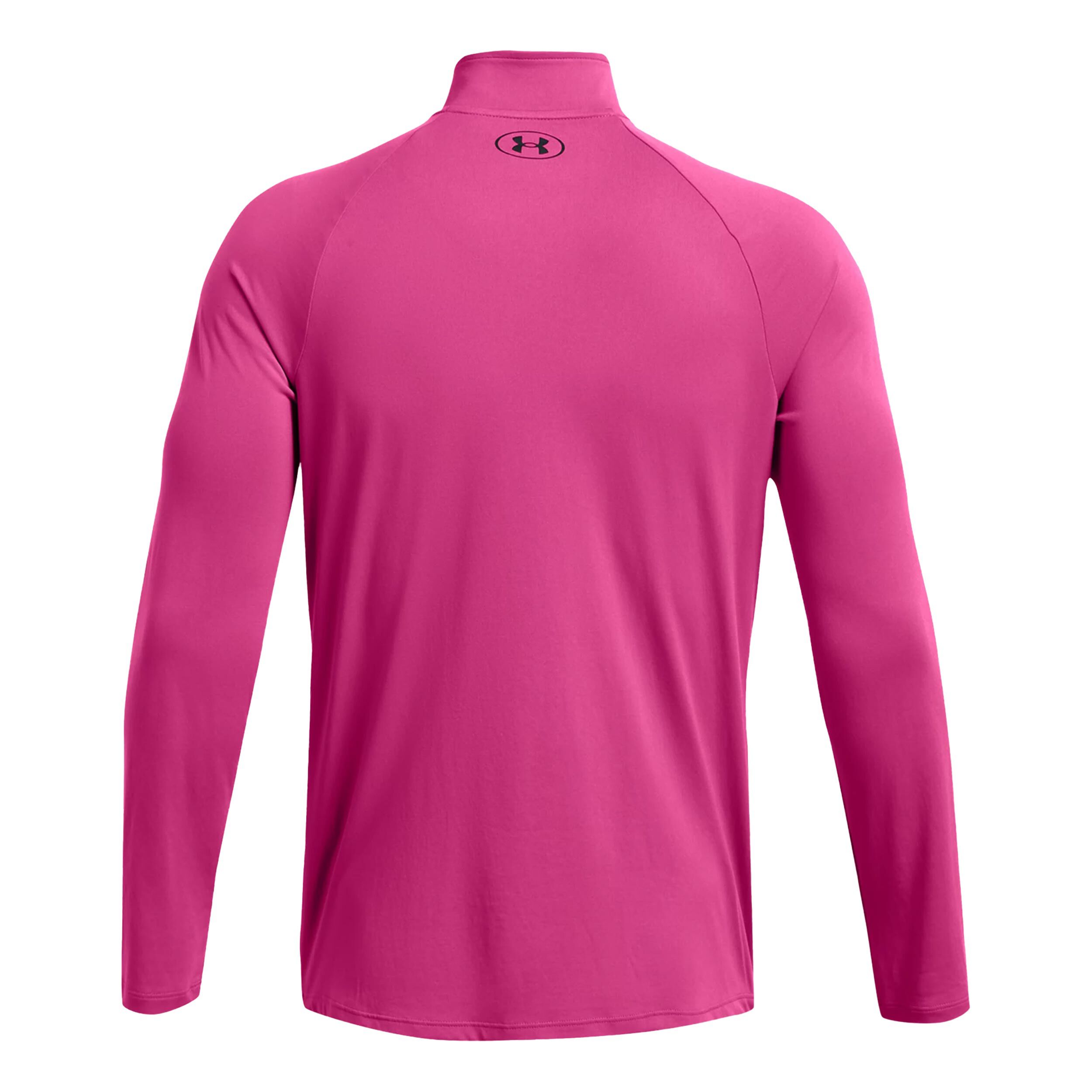 Buy Under Armour Tech 2.0 Half Zip Long Sleeve Men Pink online Tennis Point UK