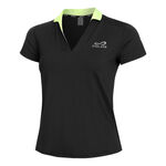 Endless Clothing Endless Onyx Sleeves Polo Women - black, green