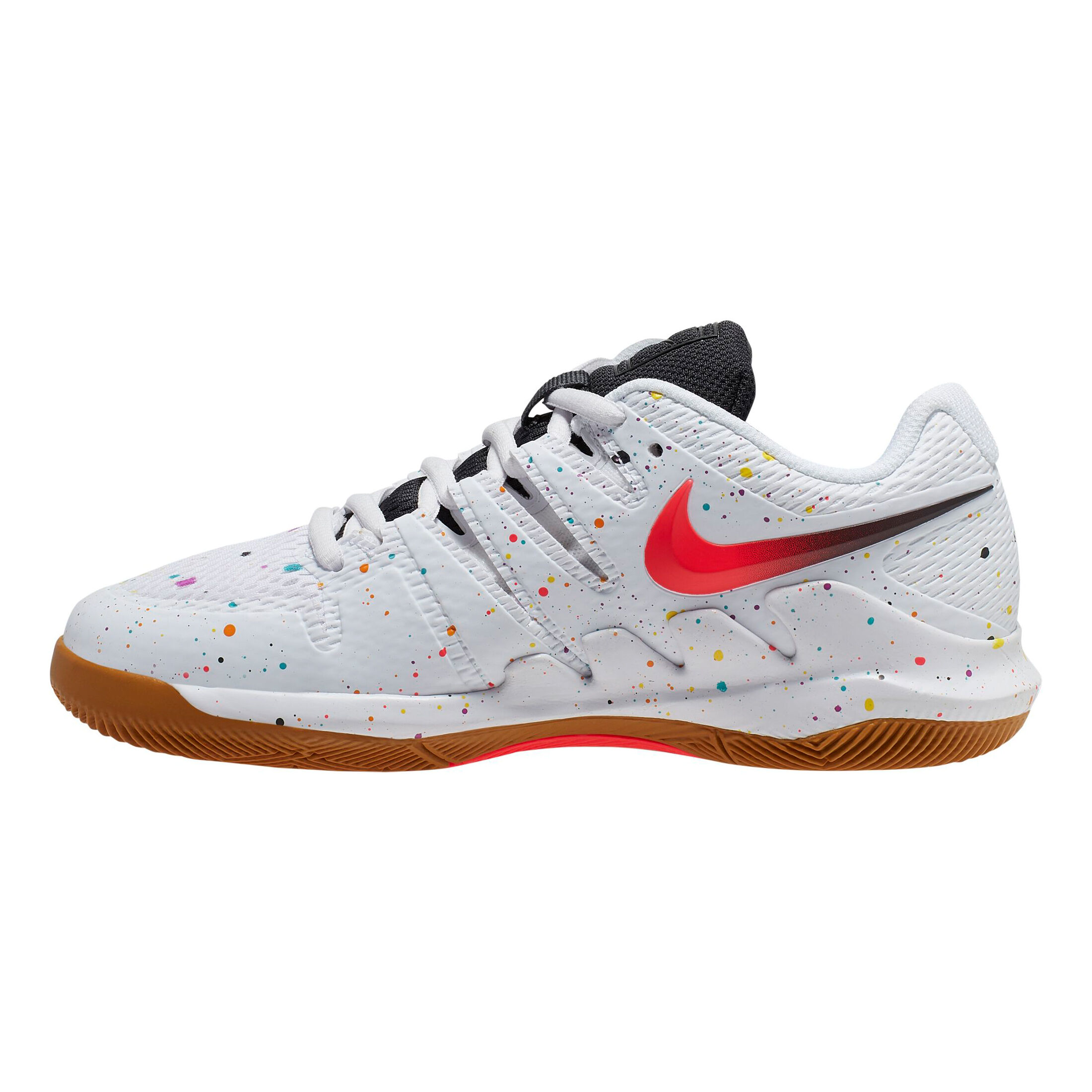 Vapor X All Court Shoe Kids White Red