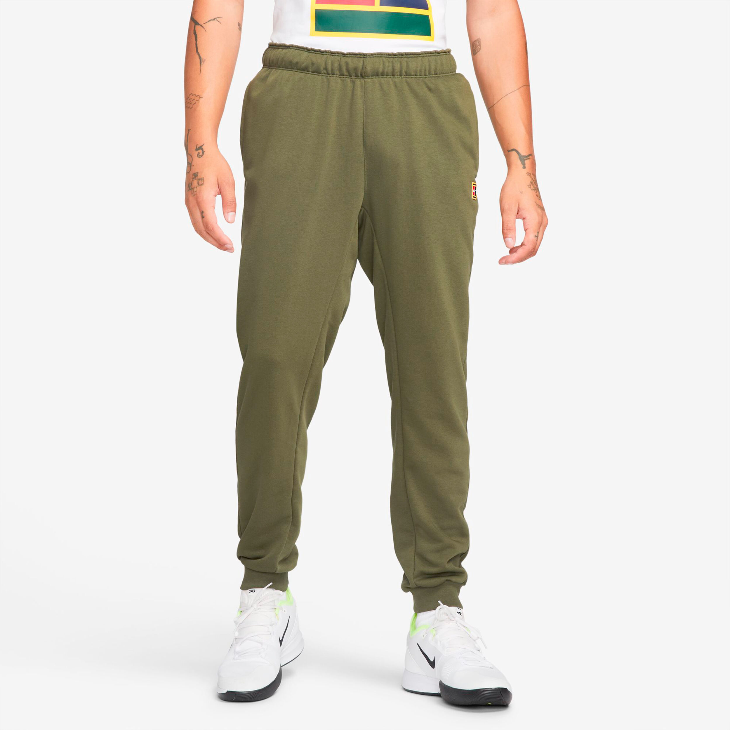 Nike dri fit olive hot sale