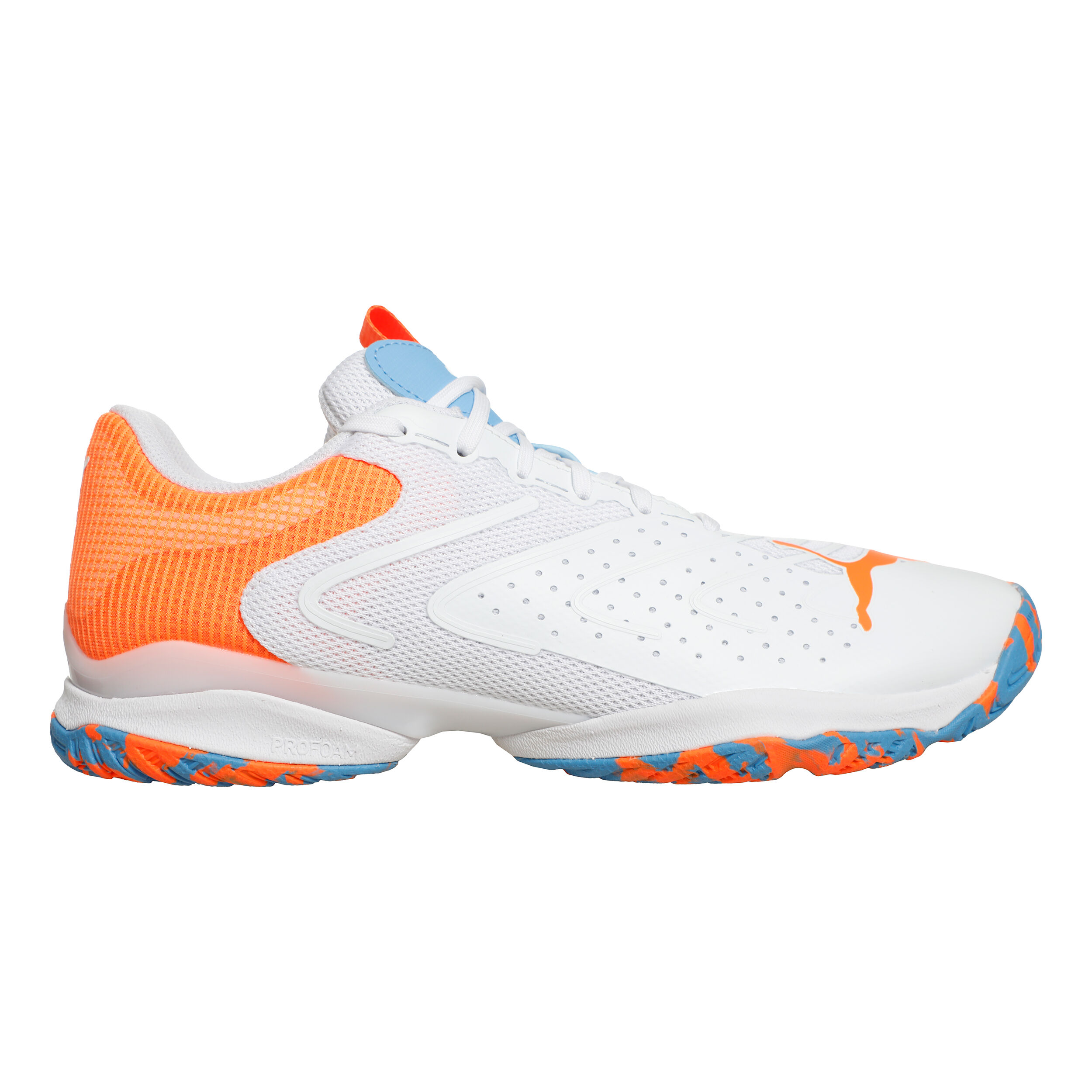 Mens orange puma discount shoes
