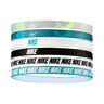 Nike Flex Classic Printed Hair Band 6 Pack-Yellow,Green