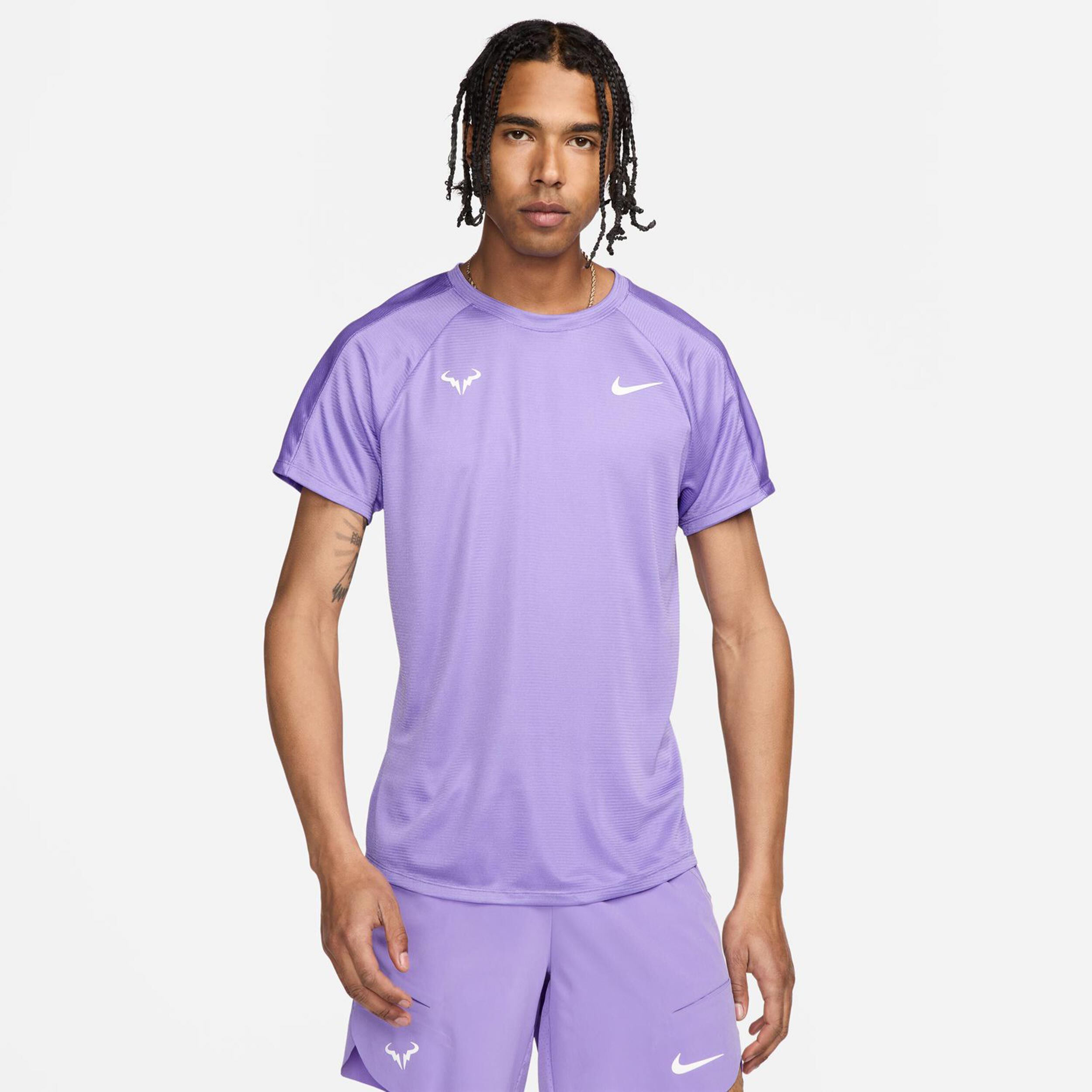 Mens purple dri fit shirt deals