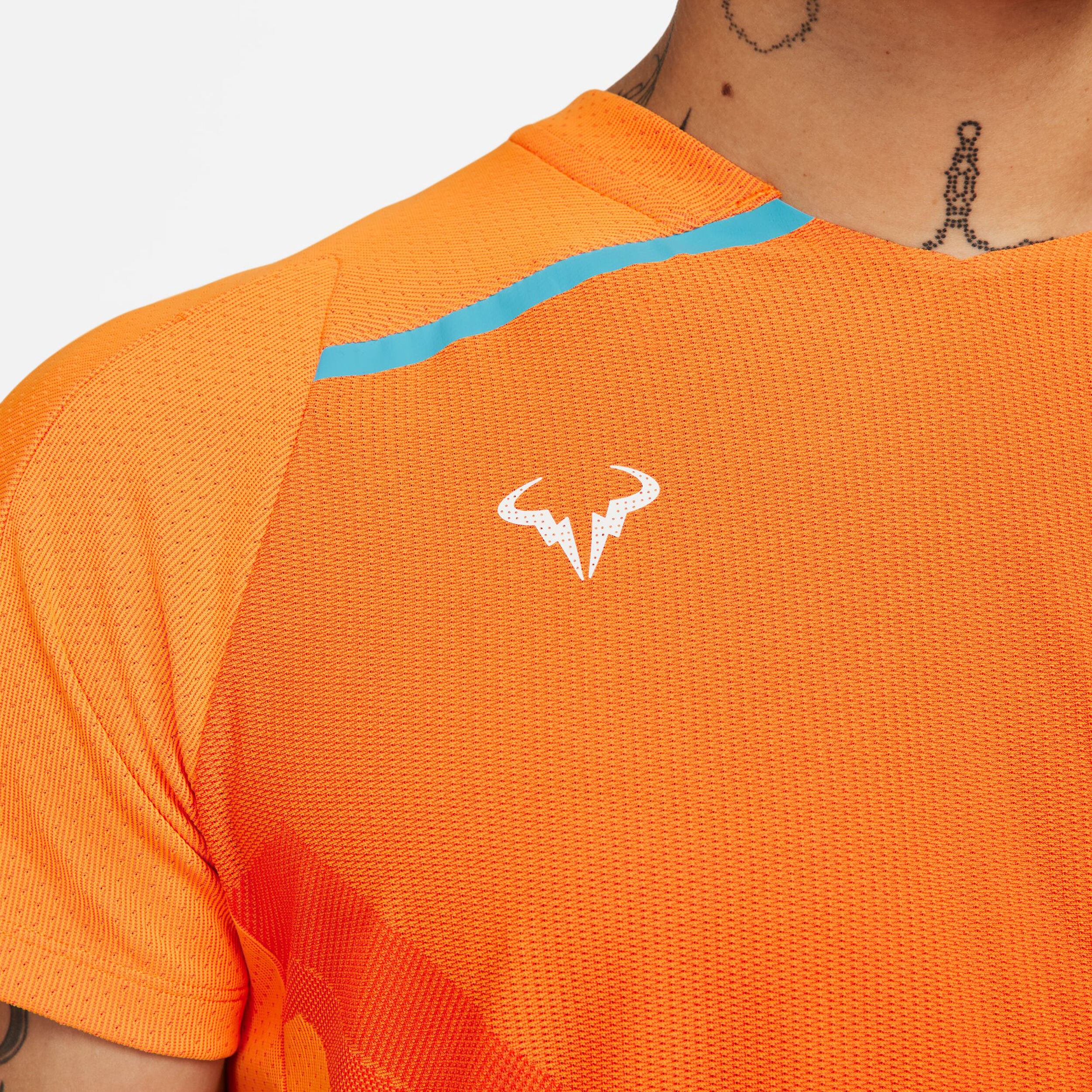 Buy Nike Dri Fit Advantage RAFA Court T Shirt Men Orange online