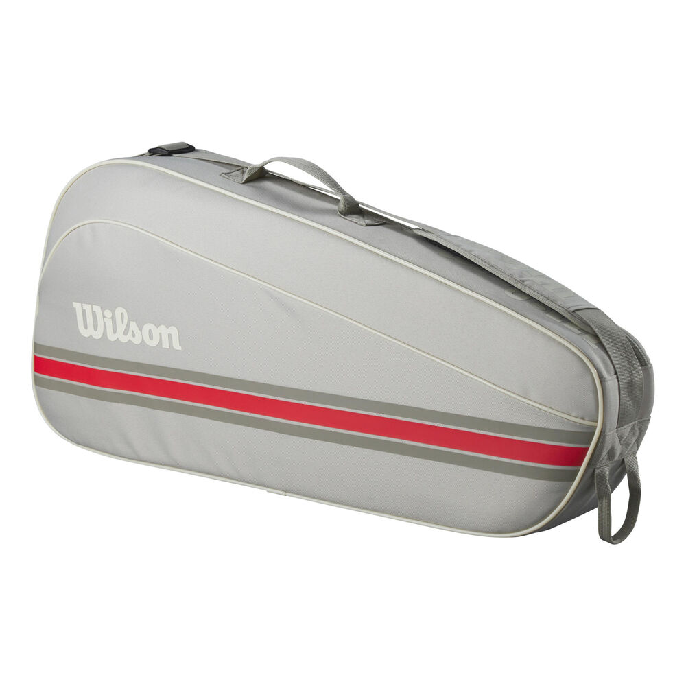 Wilson Tour Team Racket Bag 3 Pack-Lightgrey lightgrey Wilson Tour Team Racket Bag 3 Pack-Lightgrey lightgrey