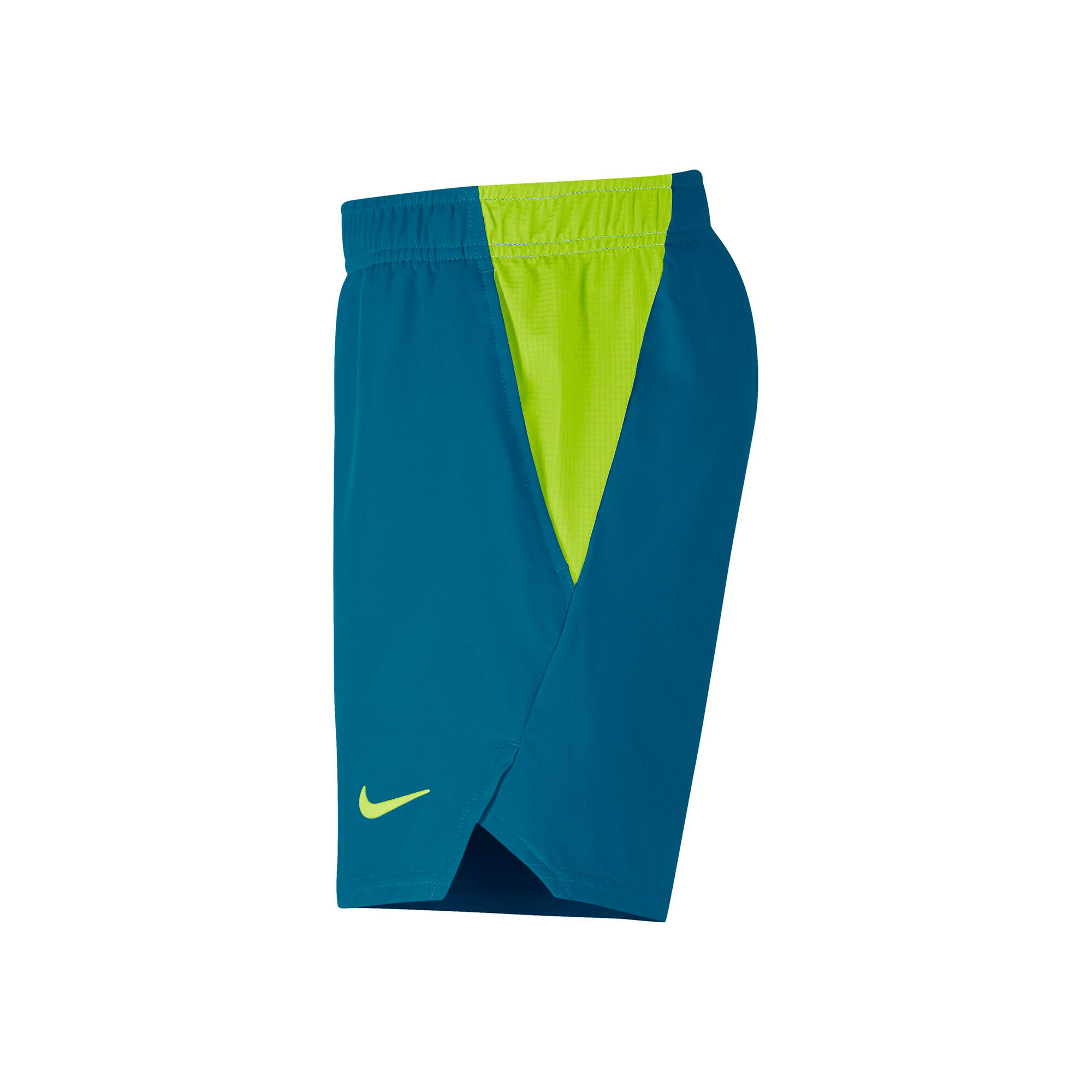 nike blue and yellow shorts