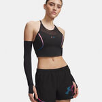 Under Armour Running top Under Armour Velociti Elite Crop  Running shirt Women-black, pink