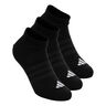 Essentials Low 3P Tennis socks Unisex-black