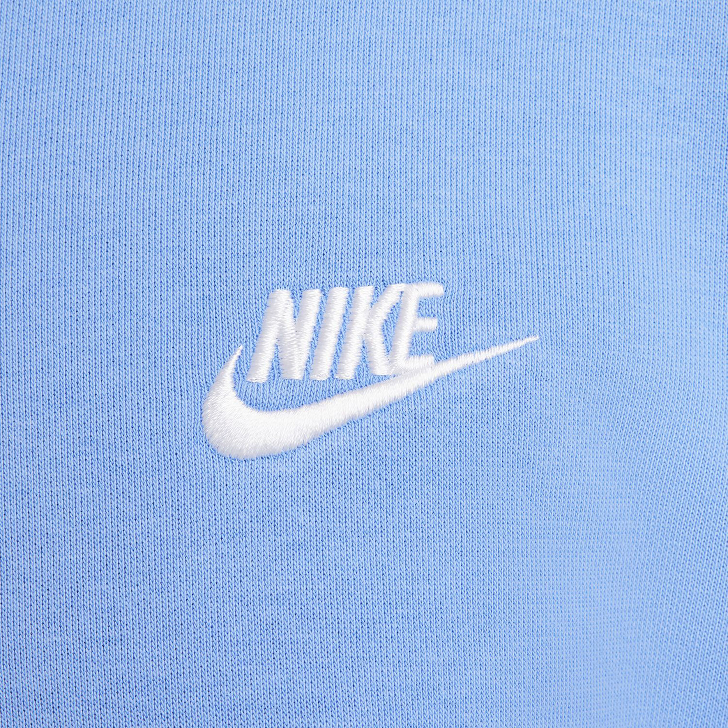 Buy Nike Club Fleece Oversized Crew Sweatshirt Girls Light Blue White online Tennis Point UK