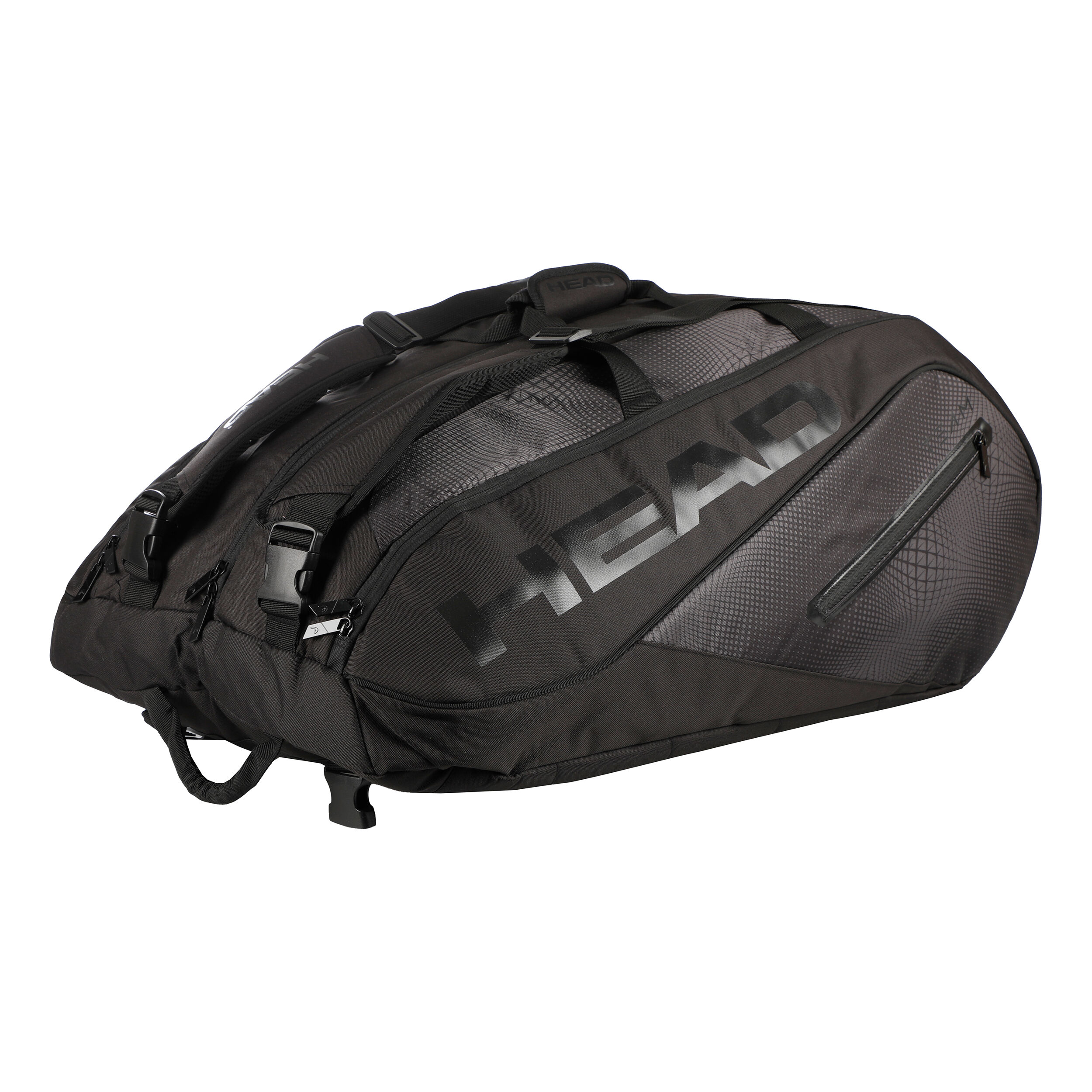 Tour Team 15R Megacombi Racket Bag Special Edition Black Schwarz Glanzend