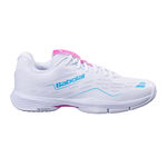Babolat Padel shoes Babolat Sensa Rise Women Padel Shoe Women-White,Red