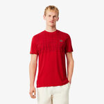 Lacoste Clothing Lacoste Novak Djokovic T-Shirt Men-red