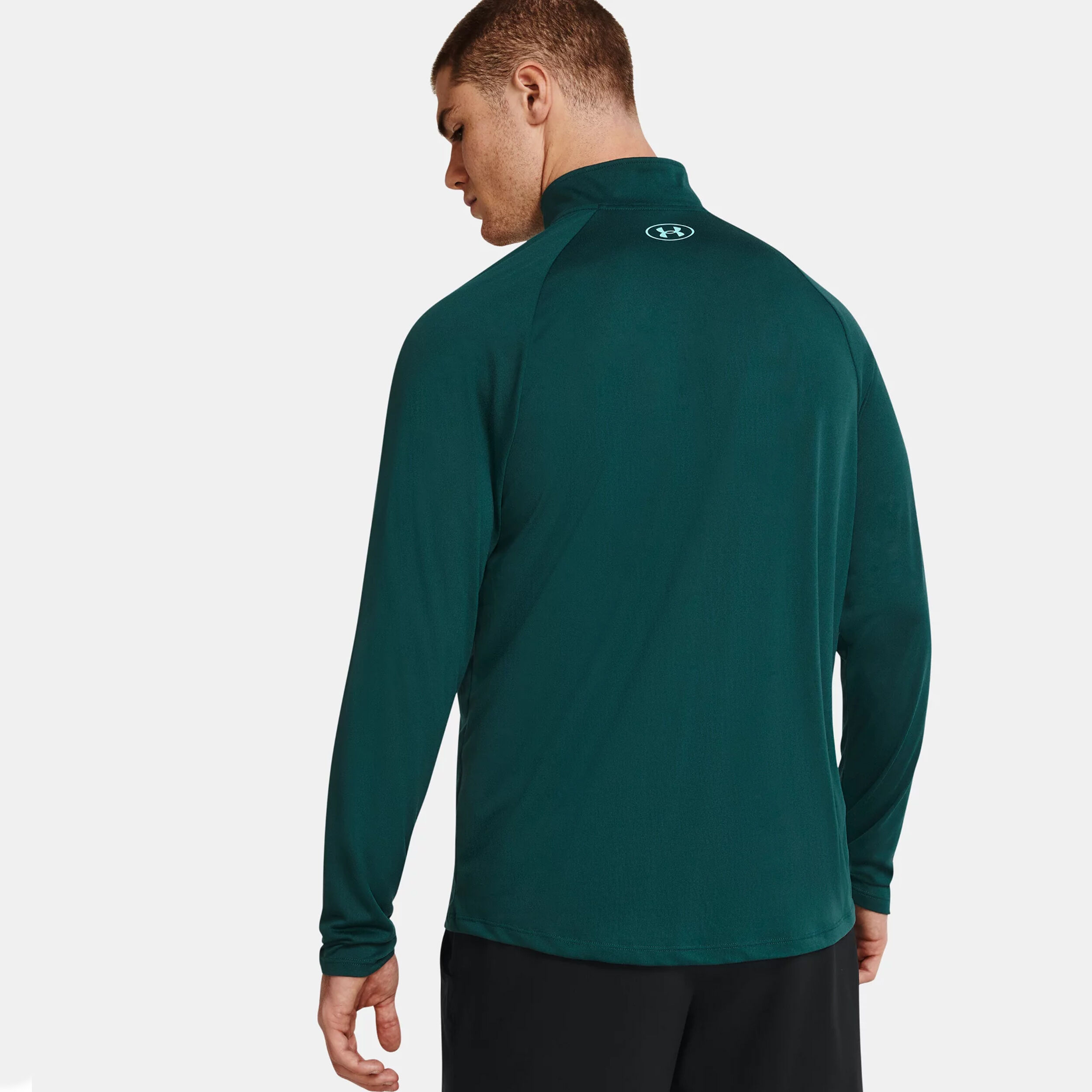 Dark green 2025 under armour shirt