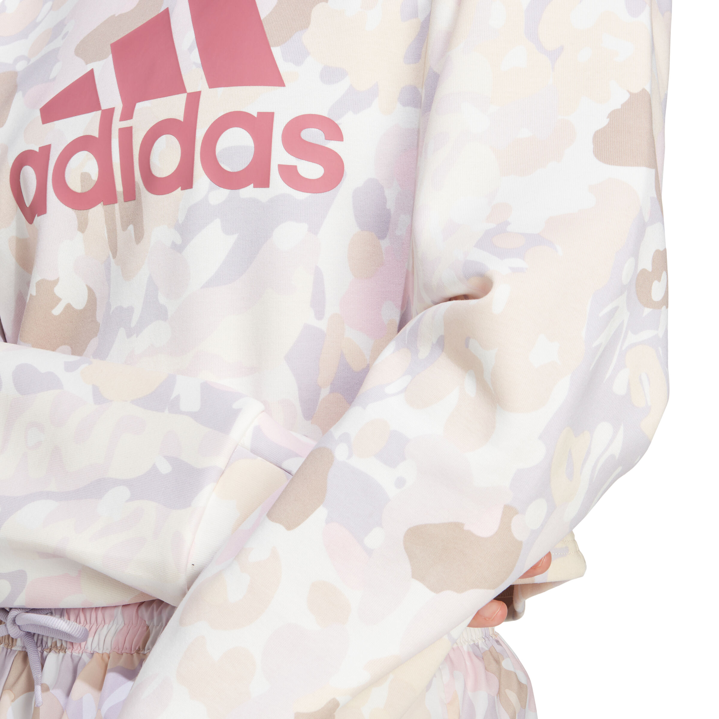 Graphic Sweatshirt Women White Multicoloured