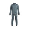 Knit Tracksuit Boys - blue grey, 