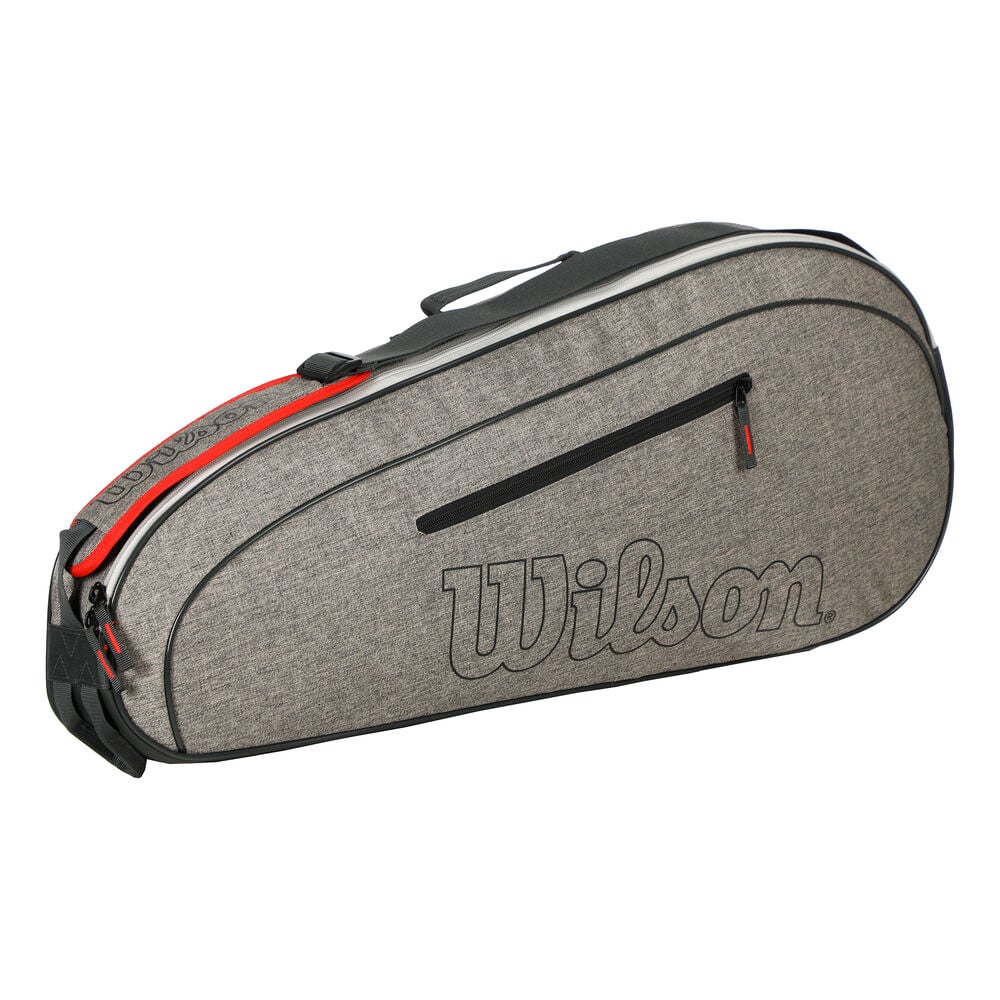 Wilson Tour Team Racket Bag 3 Pack lightgrey