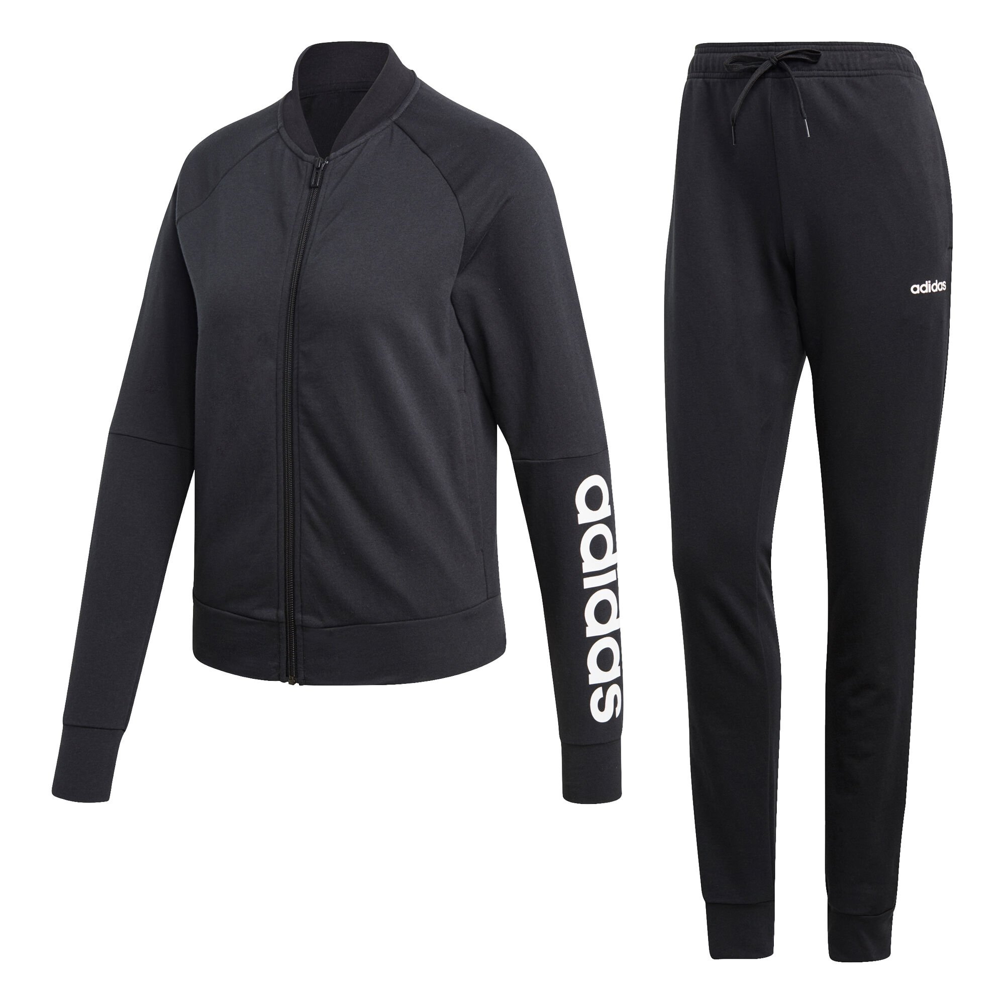 Buy adidas New Cotton Marker Tracksuit Women Black White online Tennis Point UK