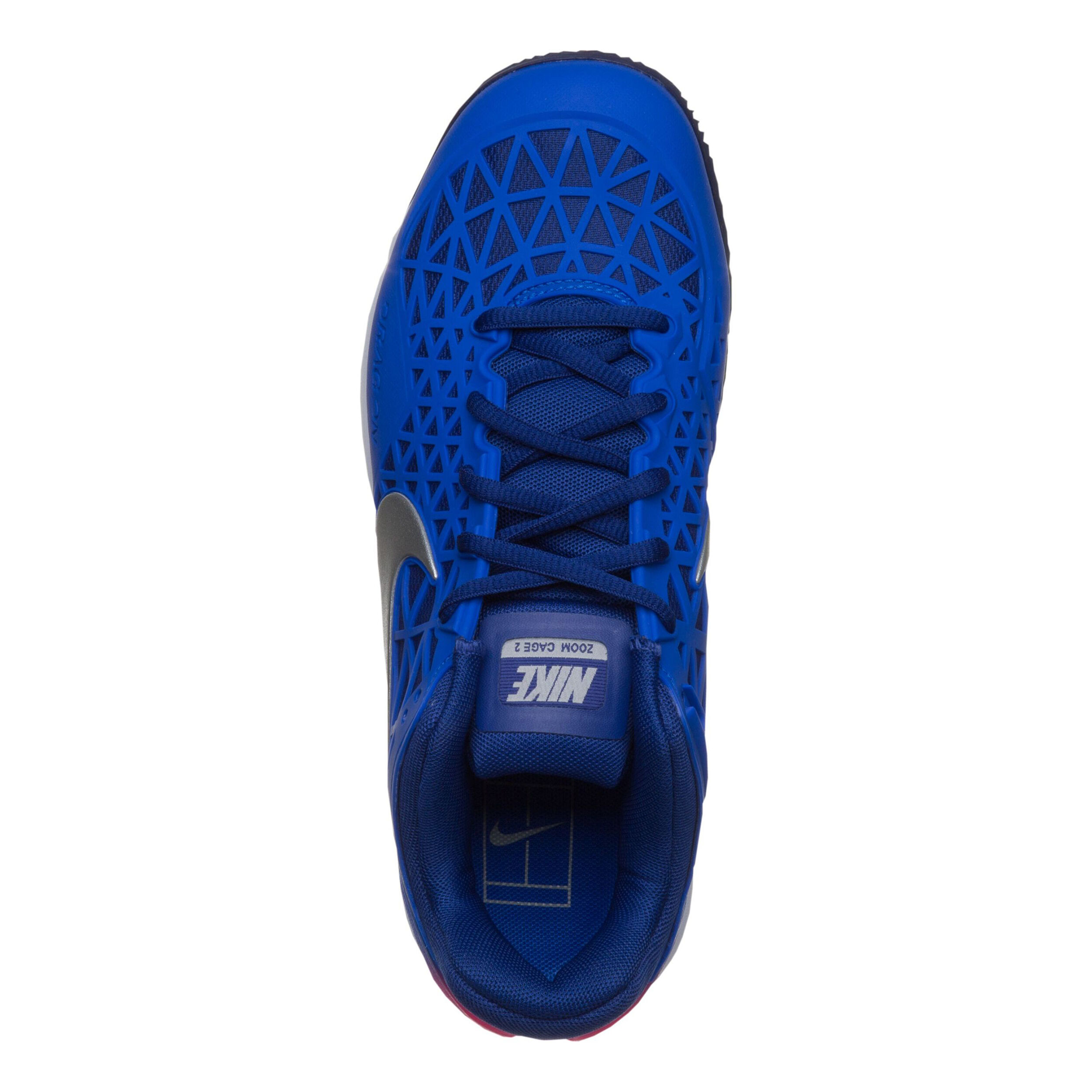 Zoom Cage 2 Clay Court Shoe Women Blue Dark Blue