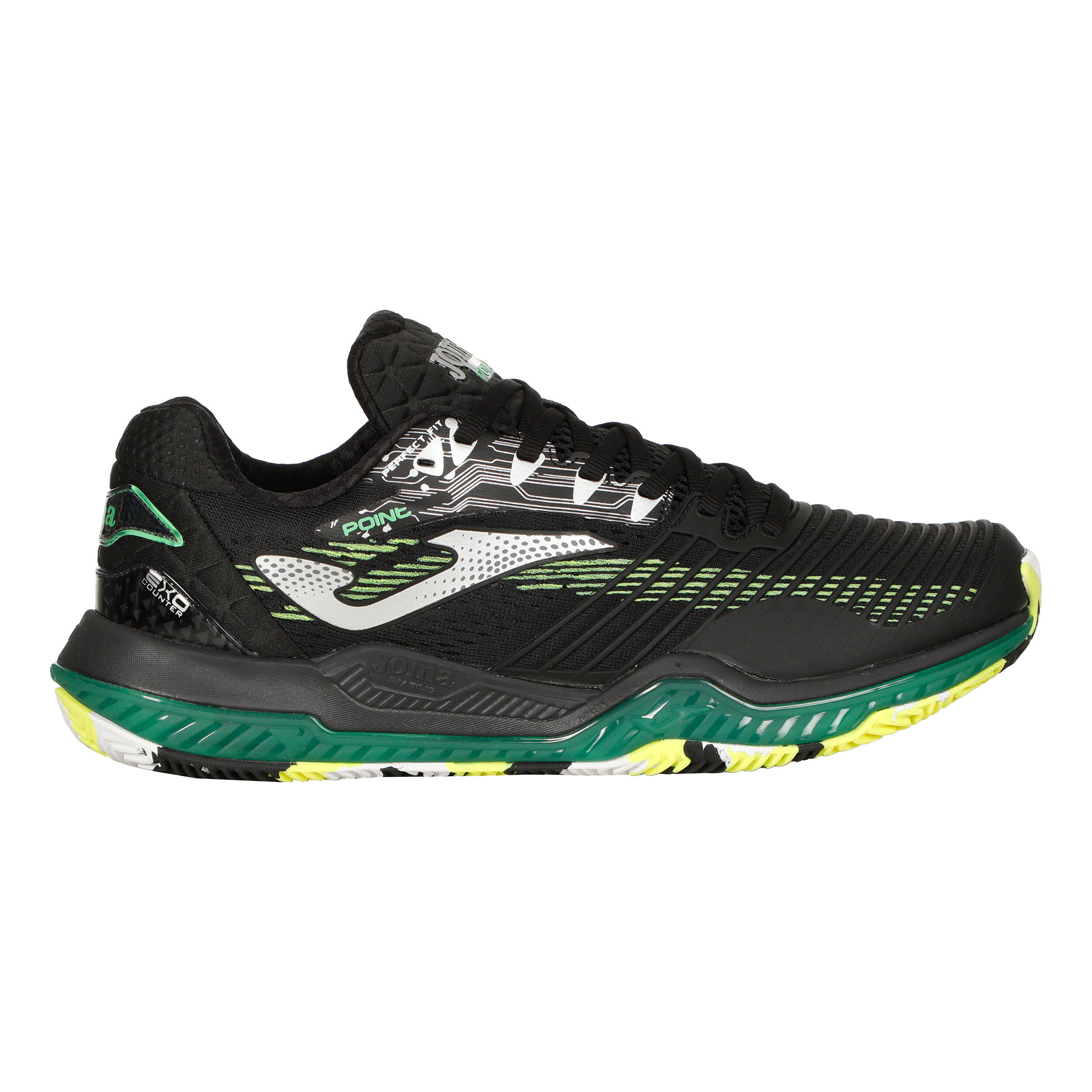 Mens black tennis hotsell shoes on sale