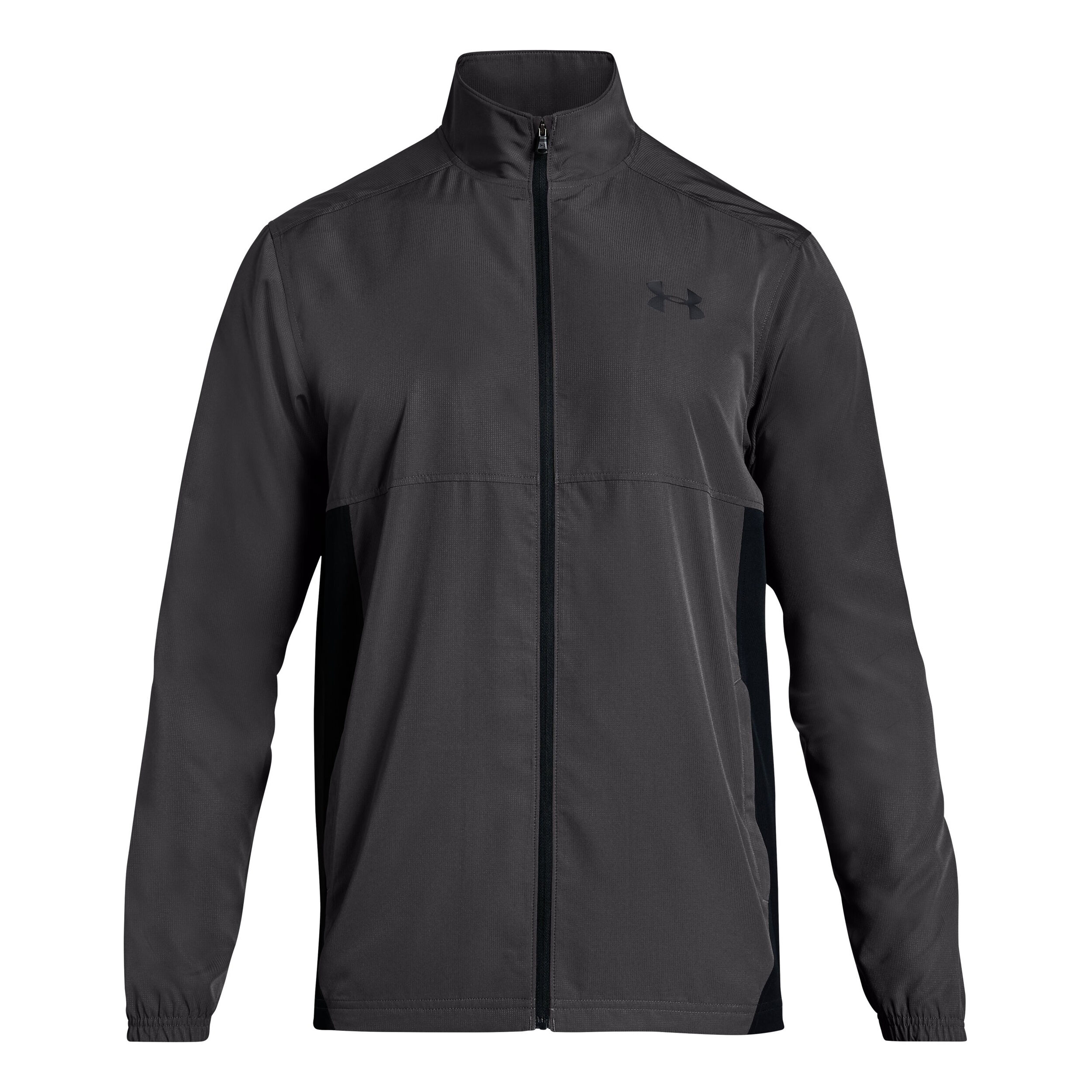 Under armour sportstyle woven full zip jacket discount