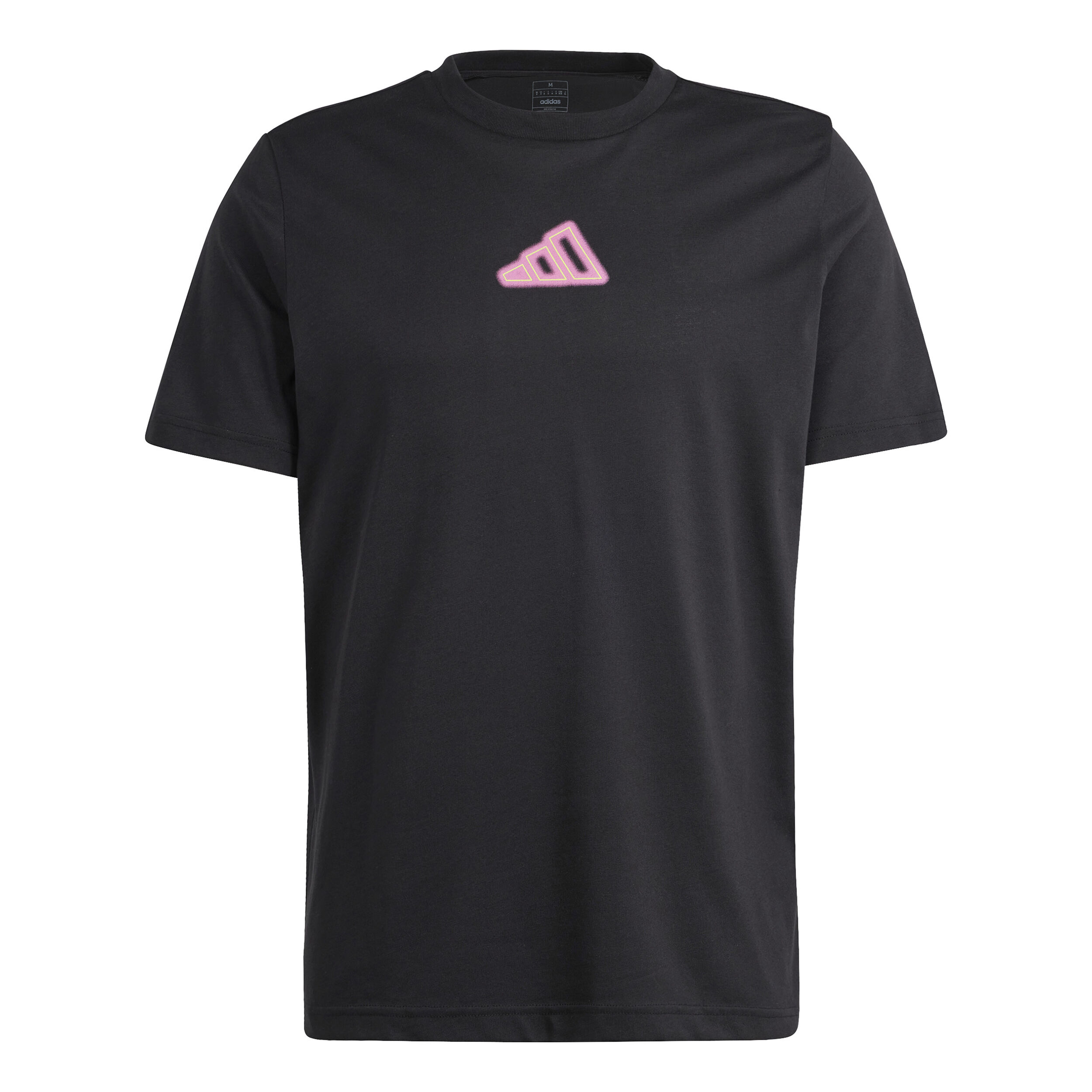 Adidas black and pink shirt on sale