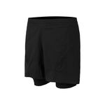 UYN Running shorts UYN Exceleration OW Performance 2in1 Shorts Men-Black,Blue