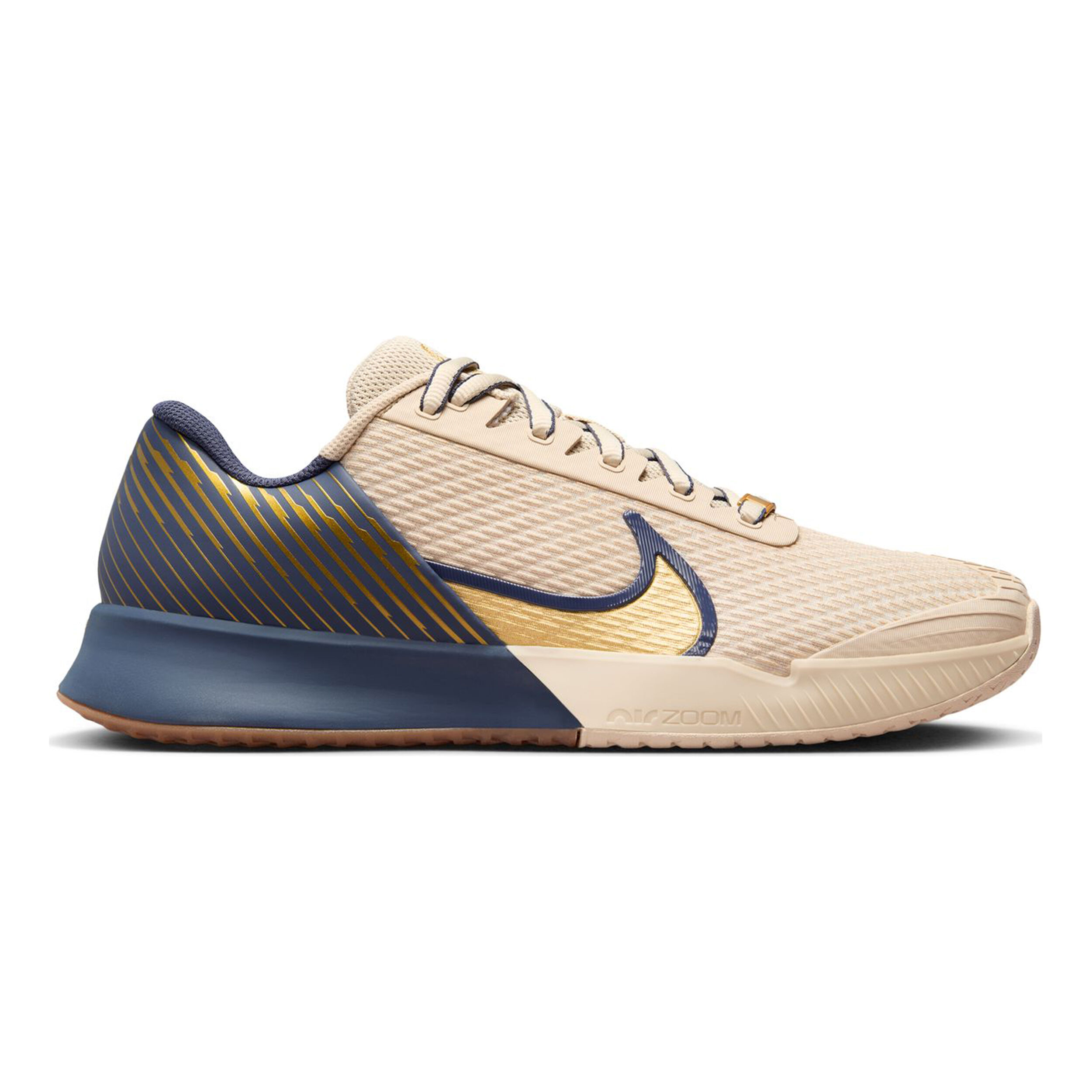Air Zoom Vapor Pro 2 PRM All Court Shoe Men Beige Dark Blue