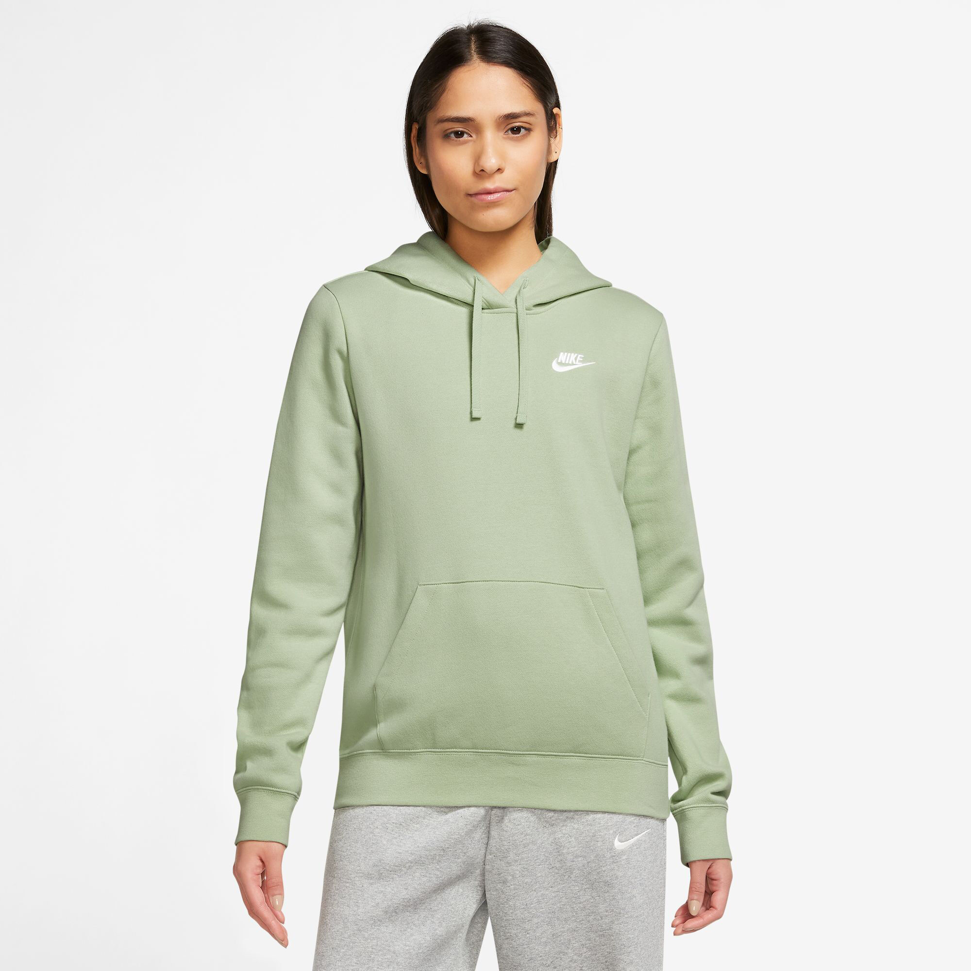 New Sportswear Club STD Hoody Women Sage