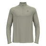 Essential 1/2 Zip Running shirt Men-grey