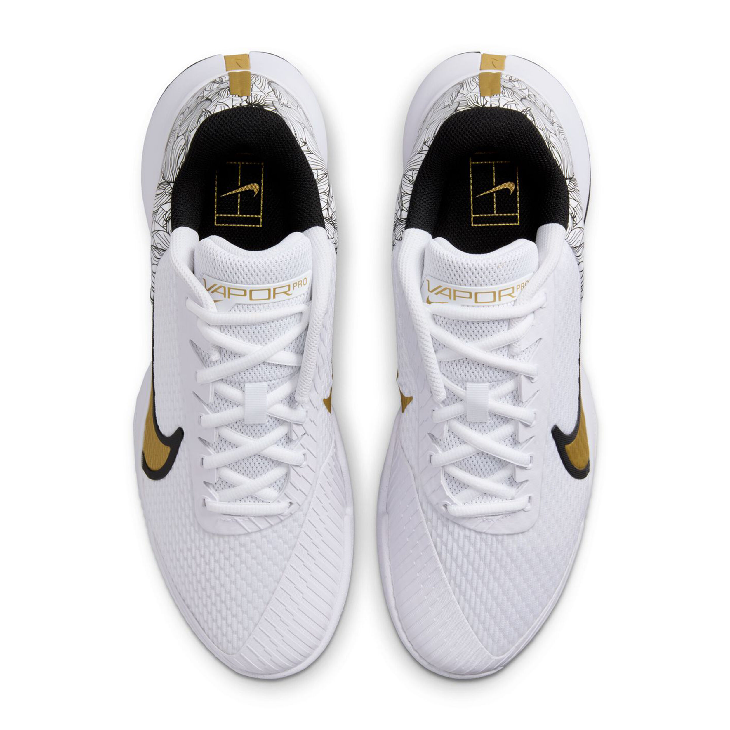 Air Zoom Vapor Pro 2 Magnolia All Court Shoe Men White Black