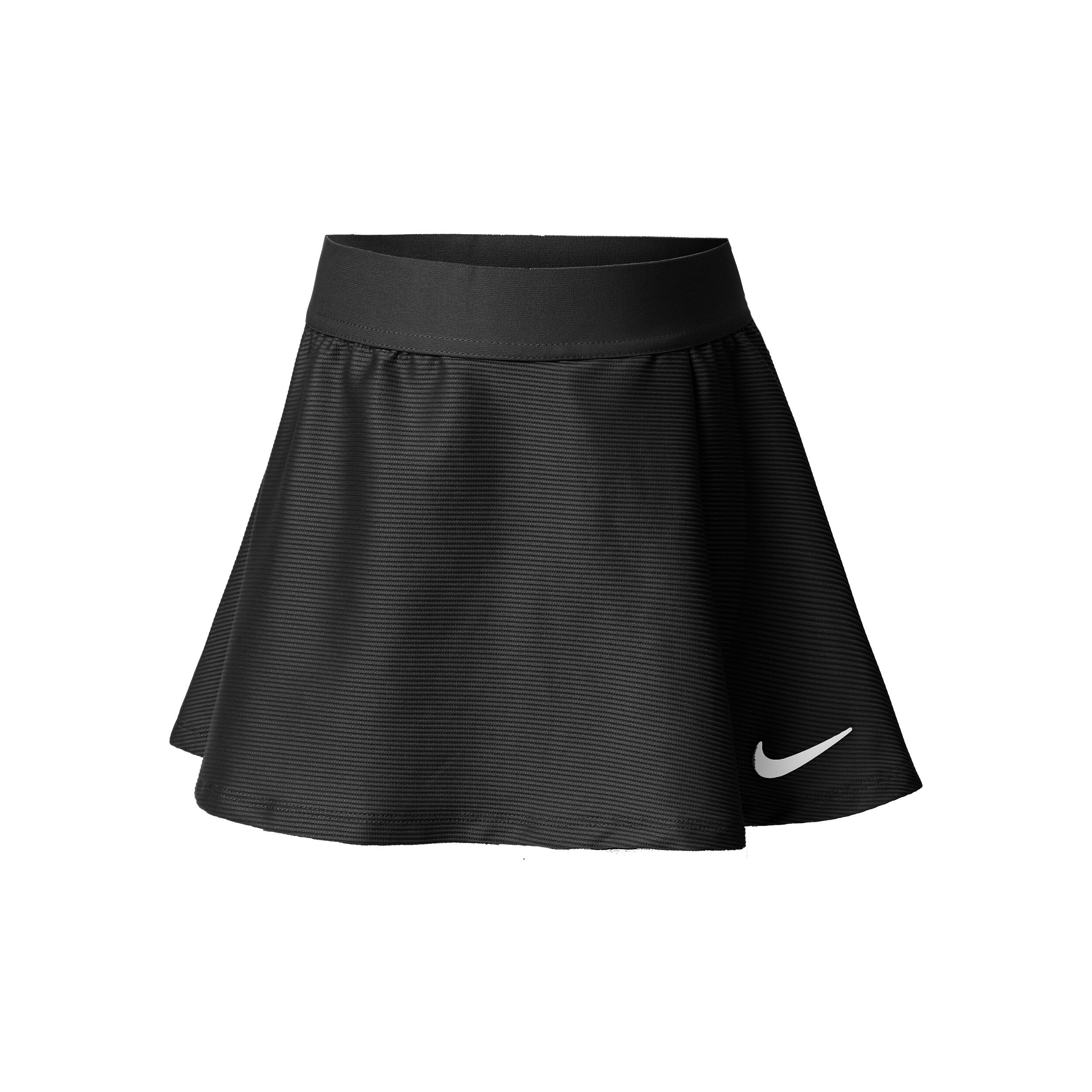 nike dri fit tennis skirt black