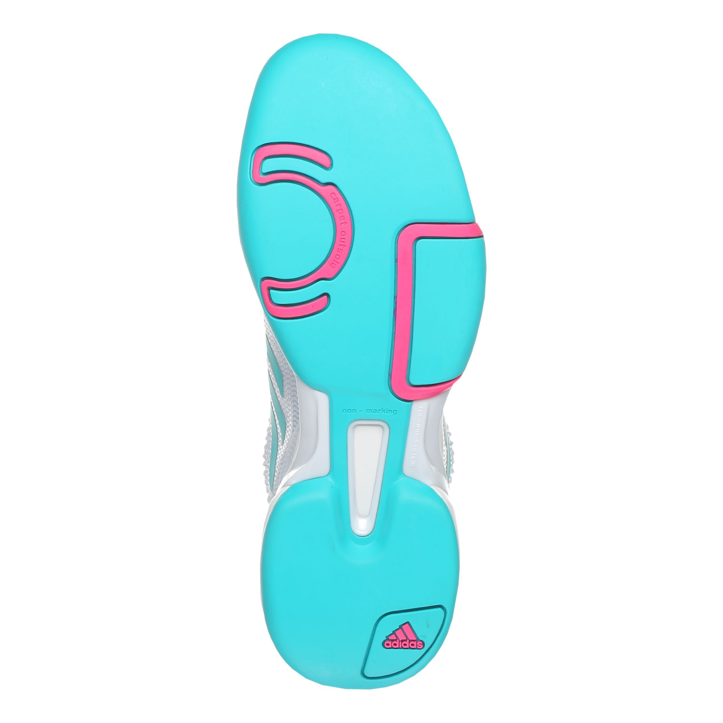 Barricade Club Carpet Shoe Women White Turquoise