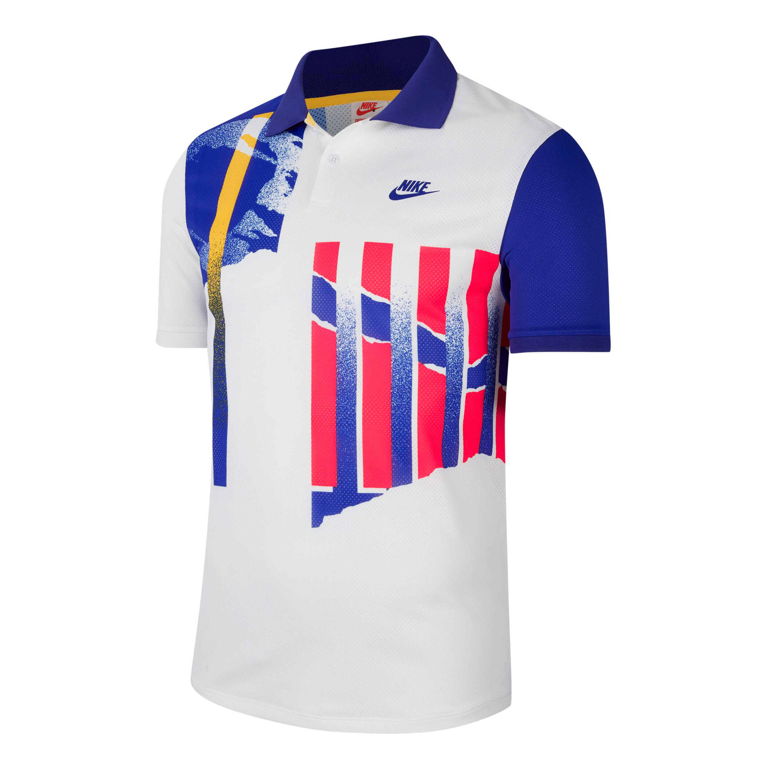 Court Advantage Polo Men White Multicoloured