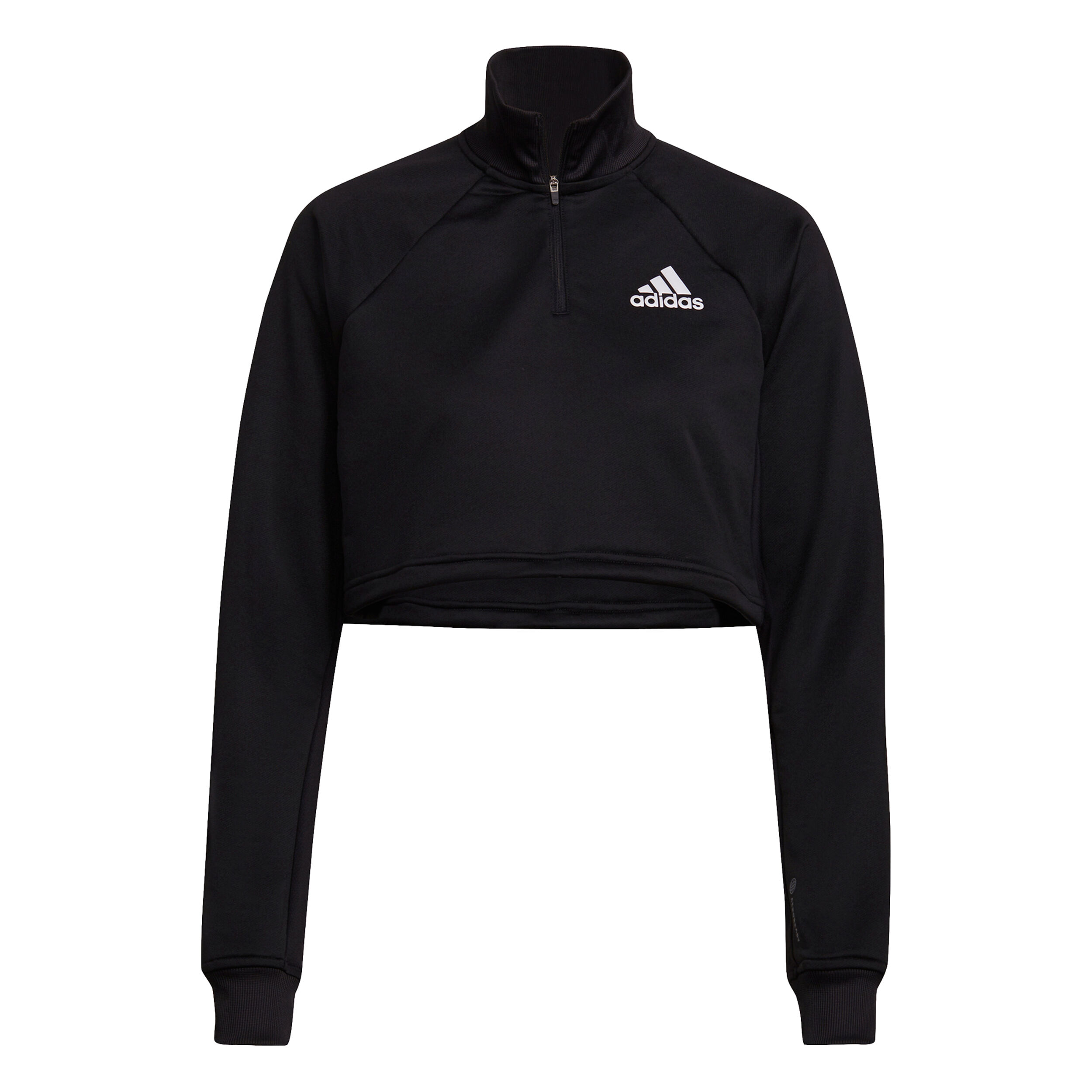 Buy adidas Cropped Melange Match T Shirt Women Black online