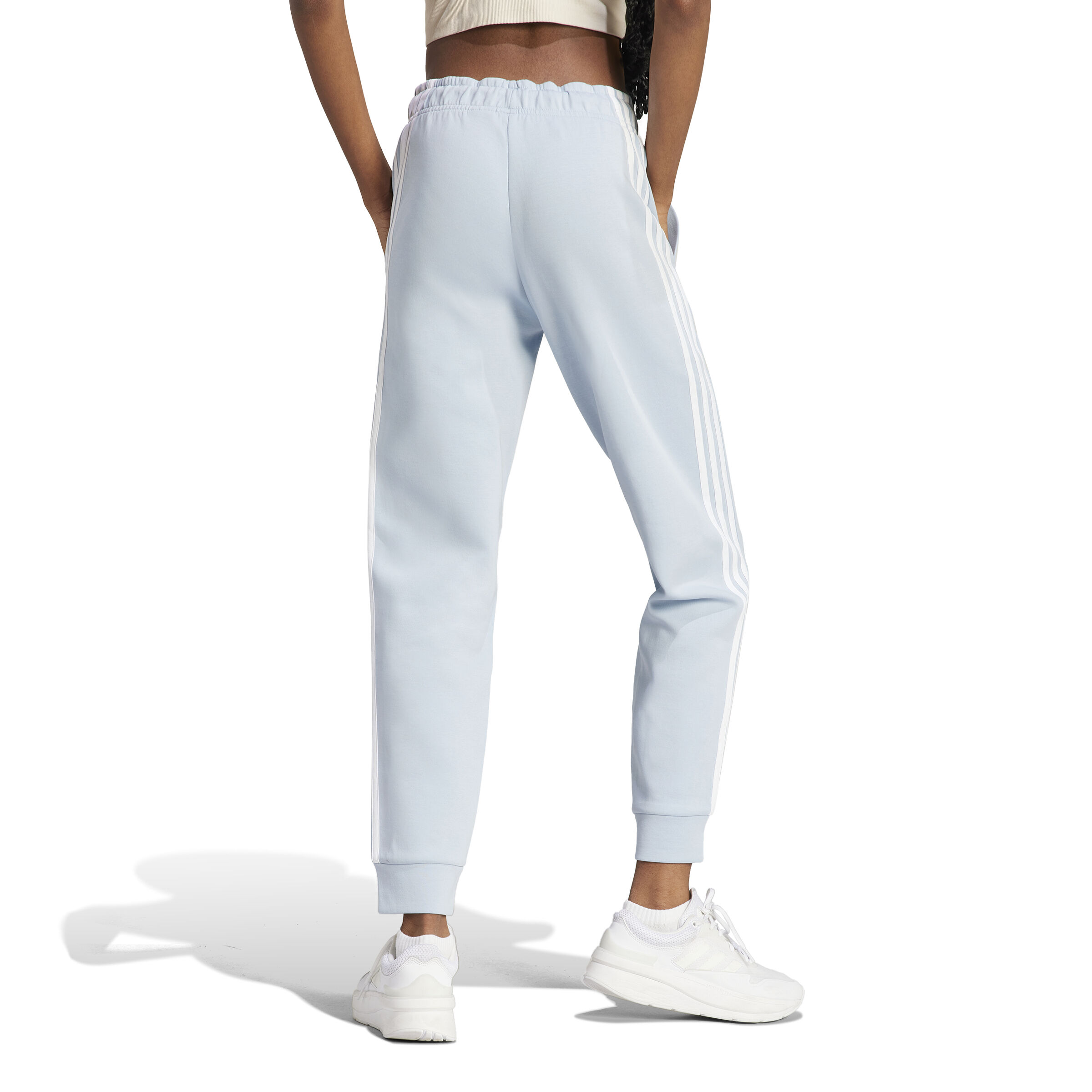 Linear Training Pants Women Blue Grey White
