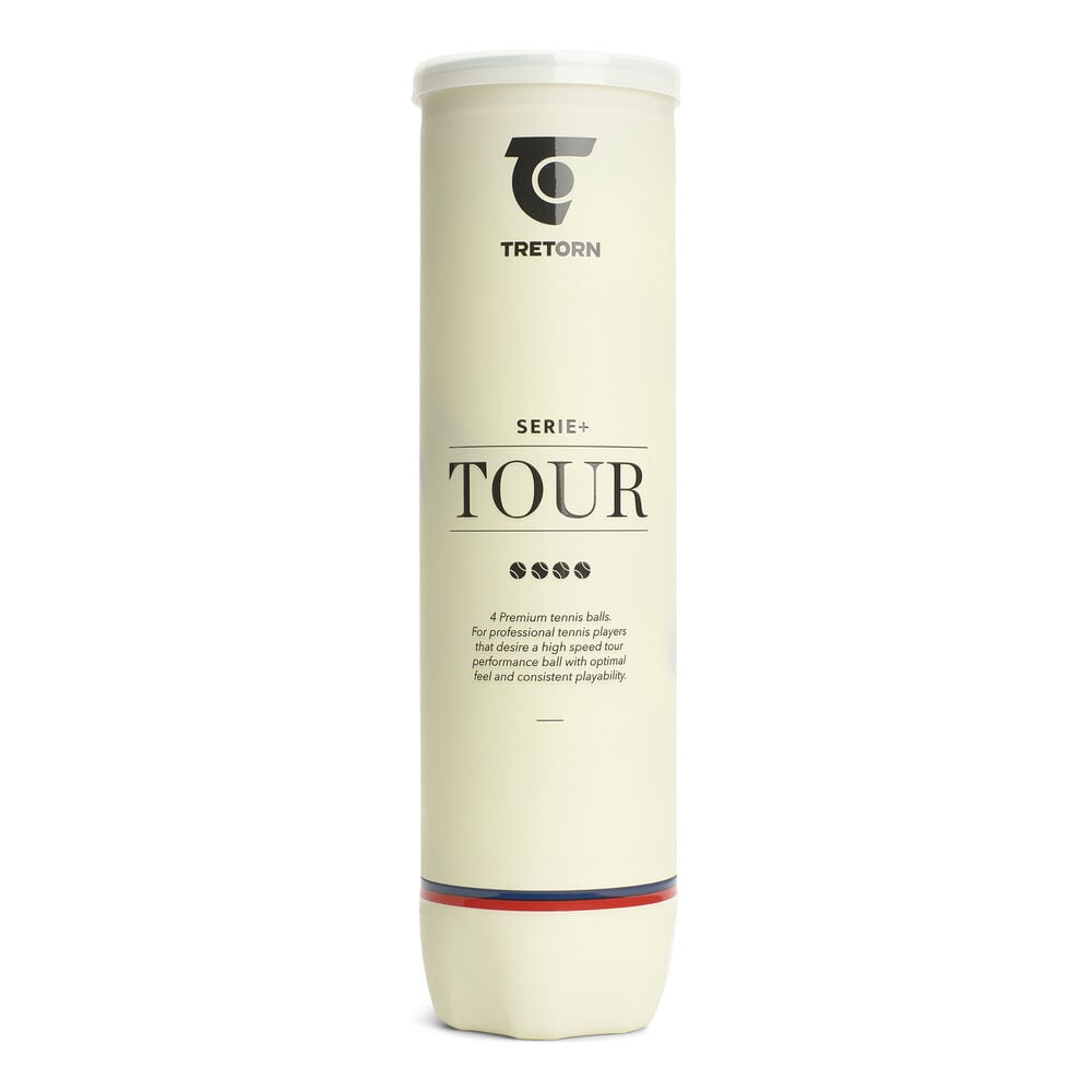 Tretorn Serie+Tour 4 Ball Tube
