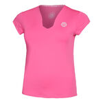 BIDI BADU Clothing BIDI BADU Bella 2.0 Tech V-Neck T-Shirt Women-Pink,White