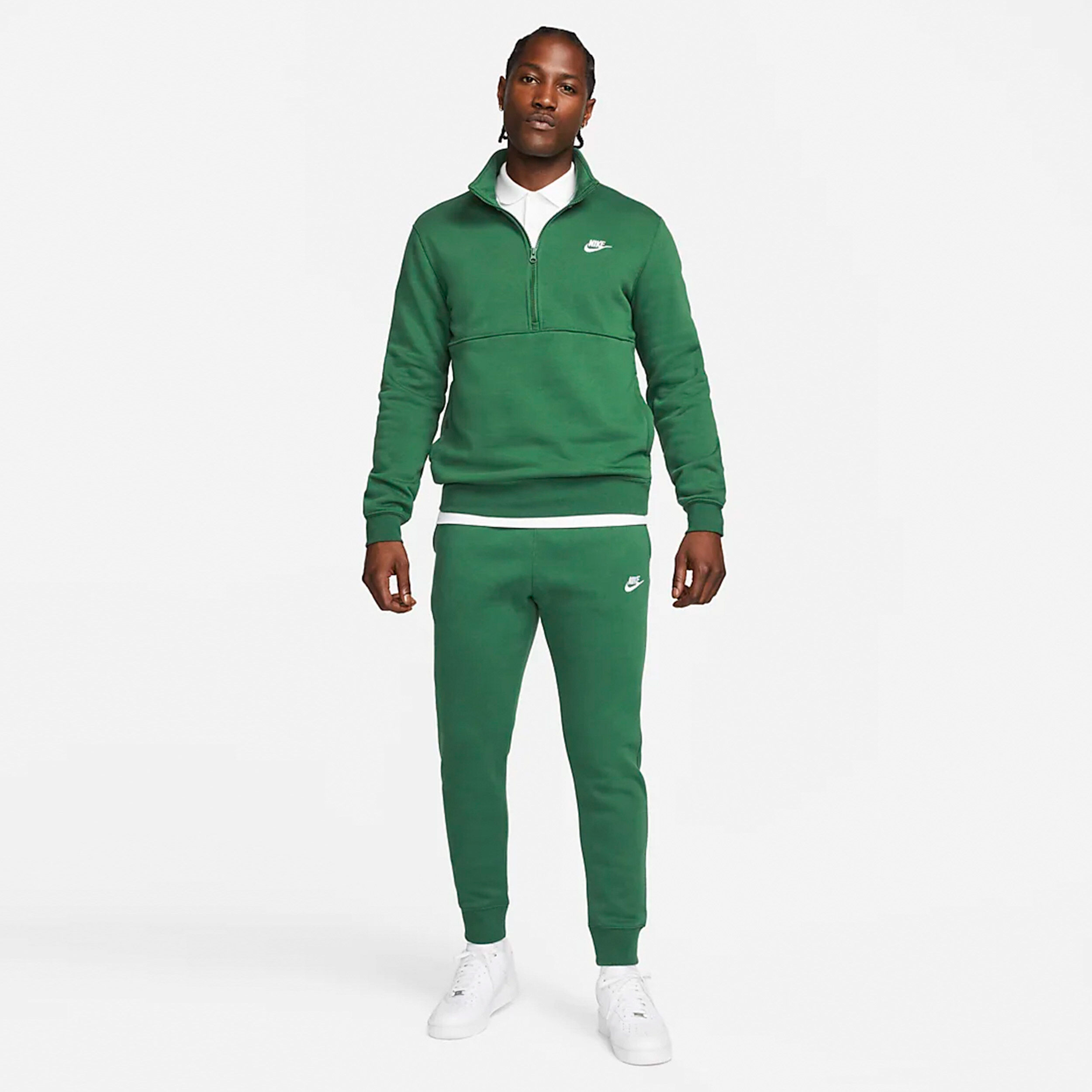 Mens green nike tracksuit discount