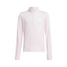 All Sports Favorite 1/4 Zip Long Sleeve Kids-Pink