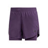 MIN 2in1 Shorts Women-violet