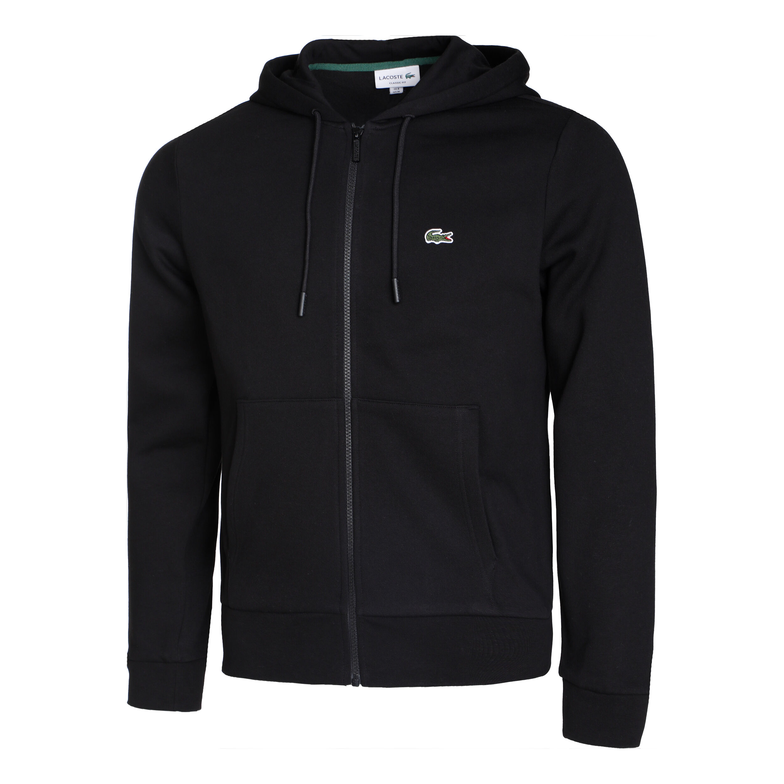 Buy Lacoste Classic Zip Hoodie Men Black online Tennis Point UK